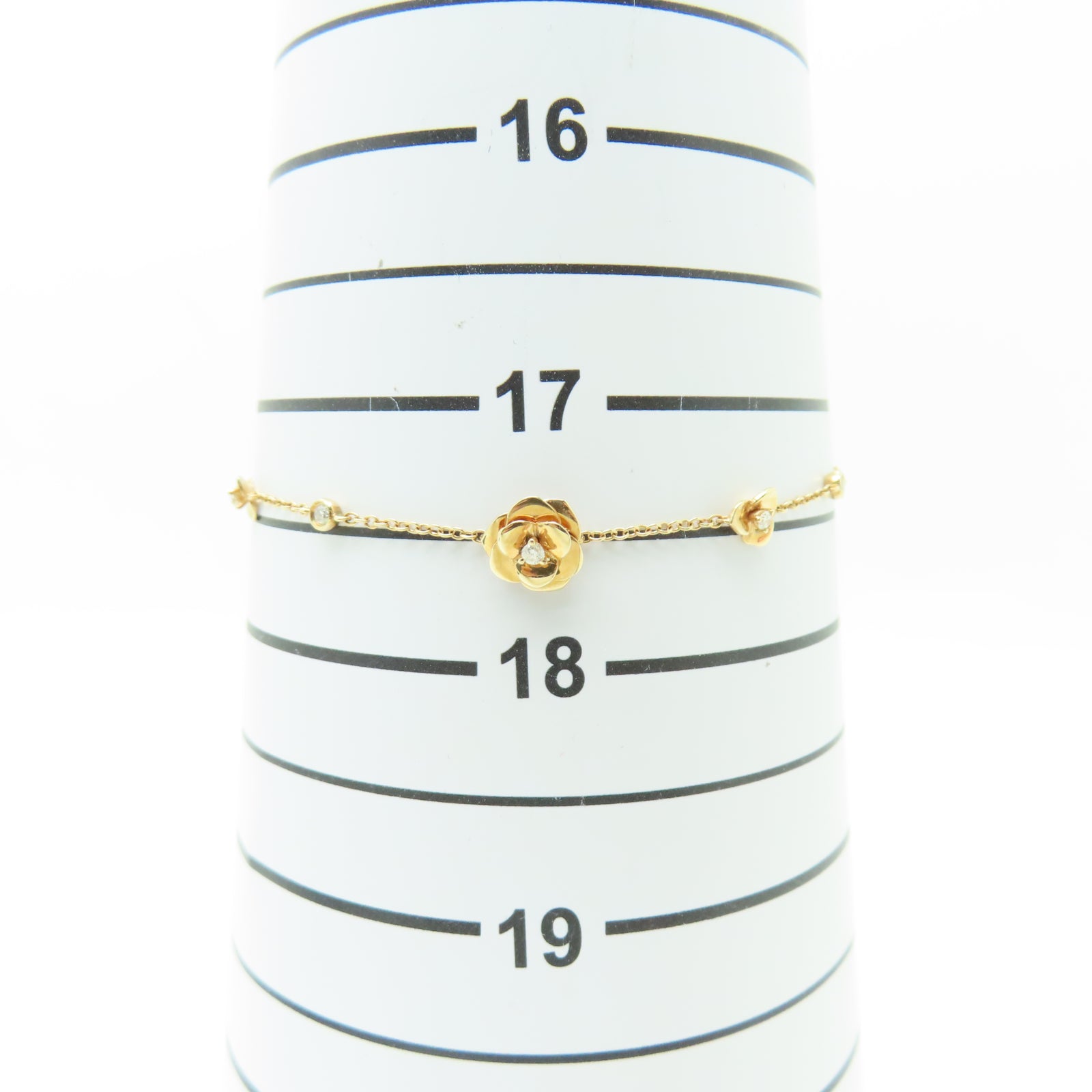JEWELRY 18K玫瑰金Diamond Bracelet 0.09ct鑽石手鏈