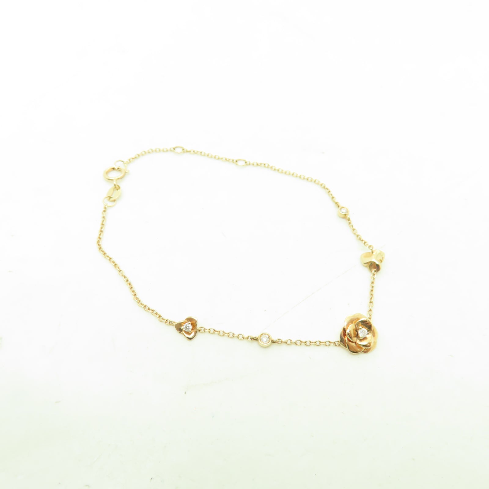 JEWELRY 18K玫瑰金Diamond Bracelet 0.09ct鑽石手鏈