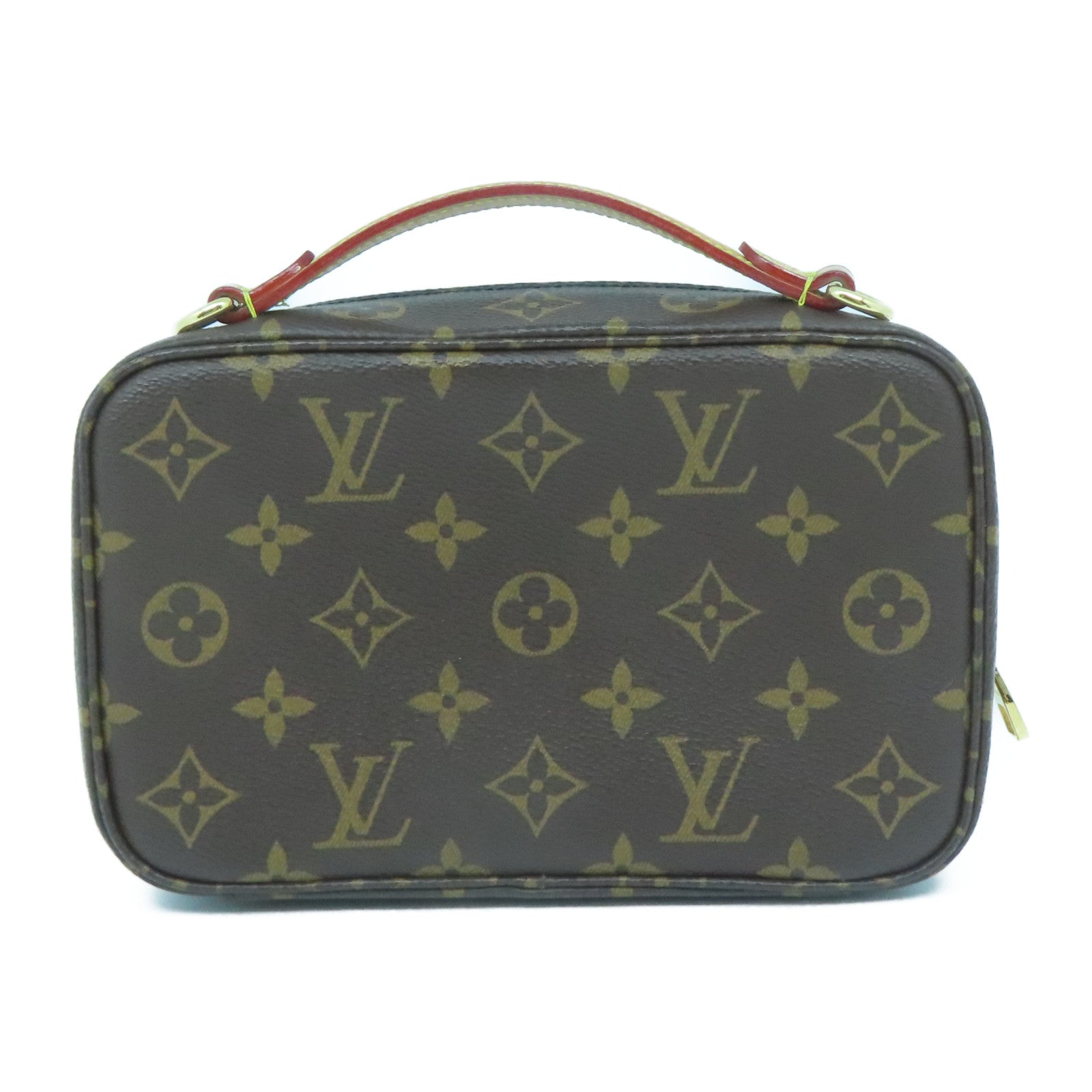 LOUIS VUITTON Monogram Utility Crossbody金扣肩背袋啡色