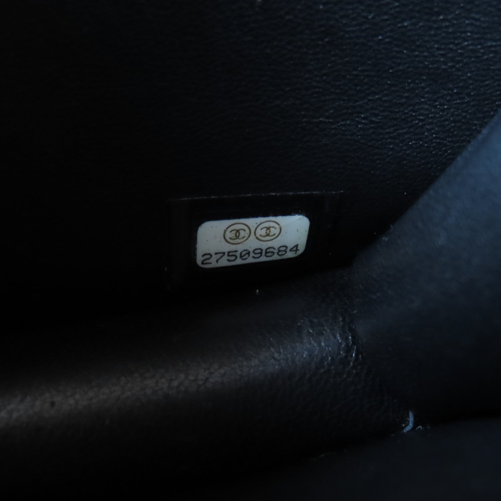 CHANEL 蜥蝪皮革Chain Shoulder金扣鏈帶肩背袋黑色/銀色