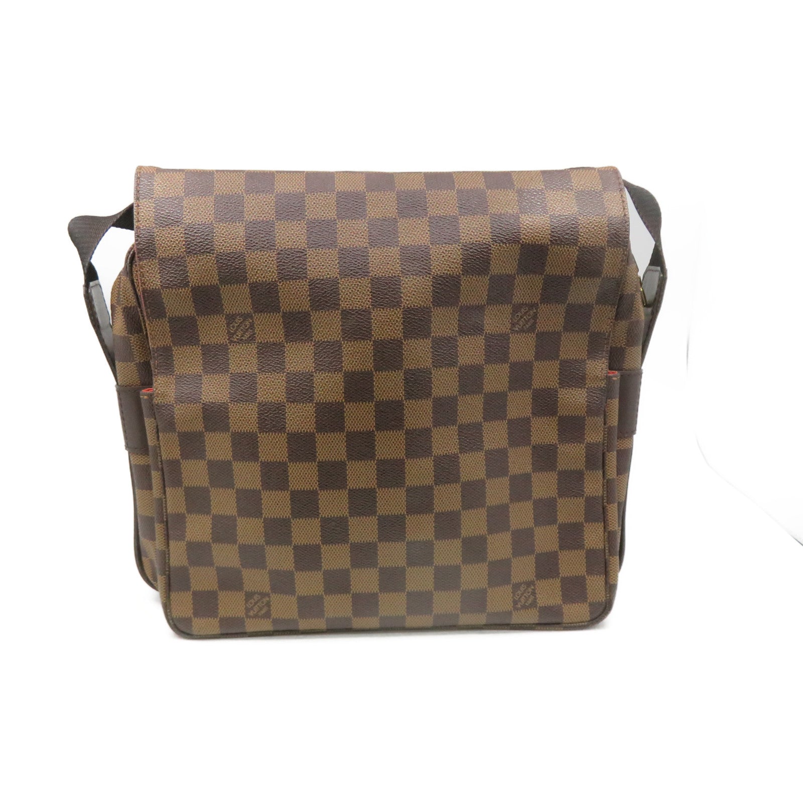 LOUIS VUITTON Damier Naviglio Shoulder Bag brown
