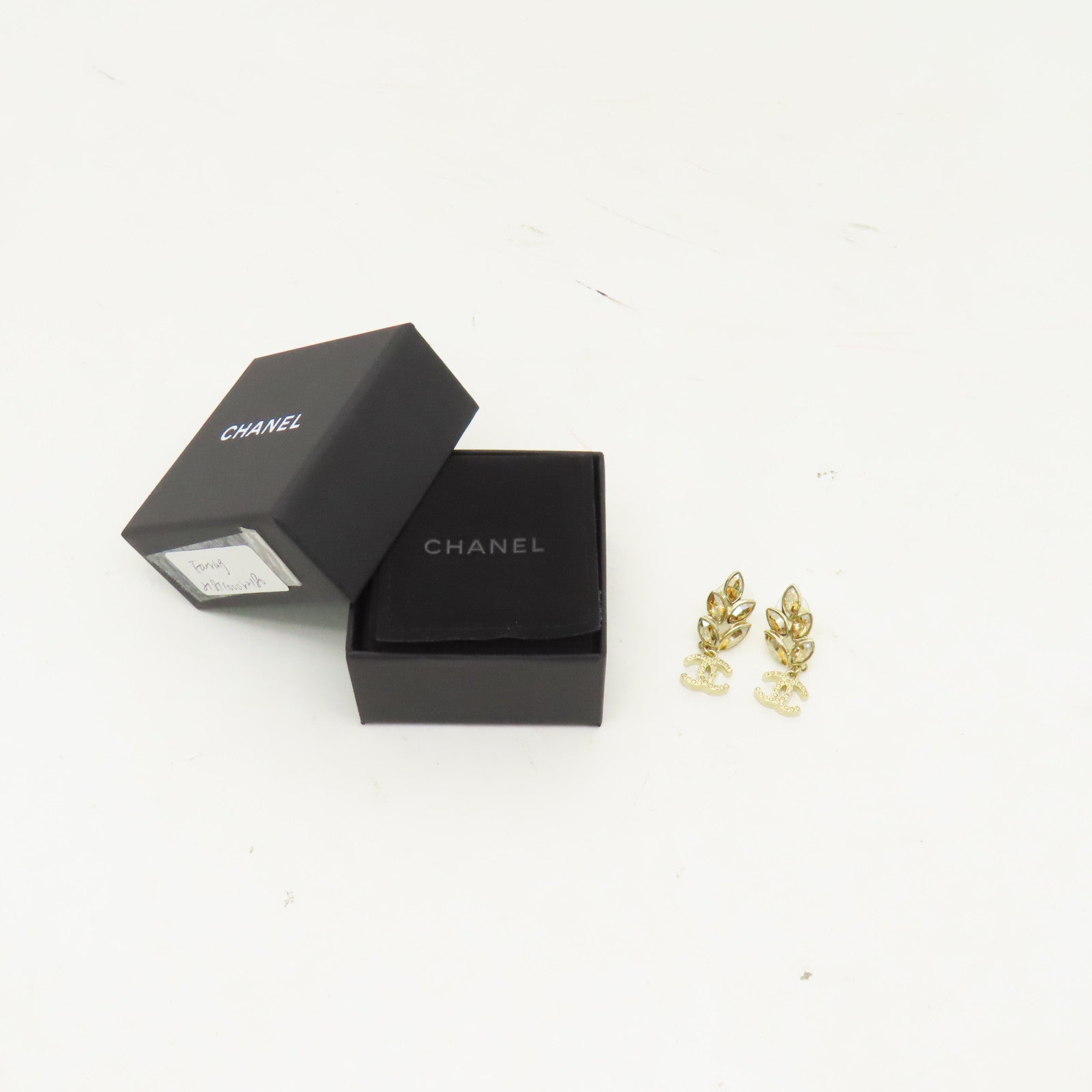 CHANEL 金屬Earrings耳環金色/黃色