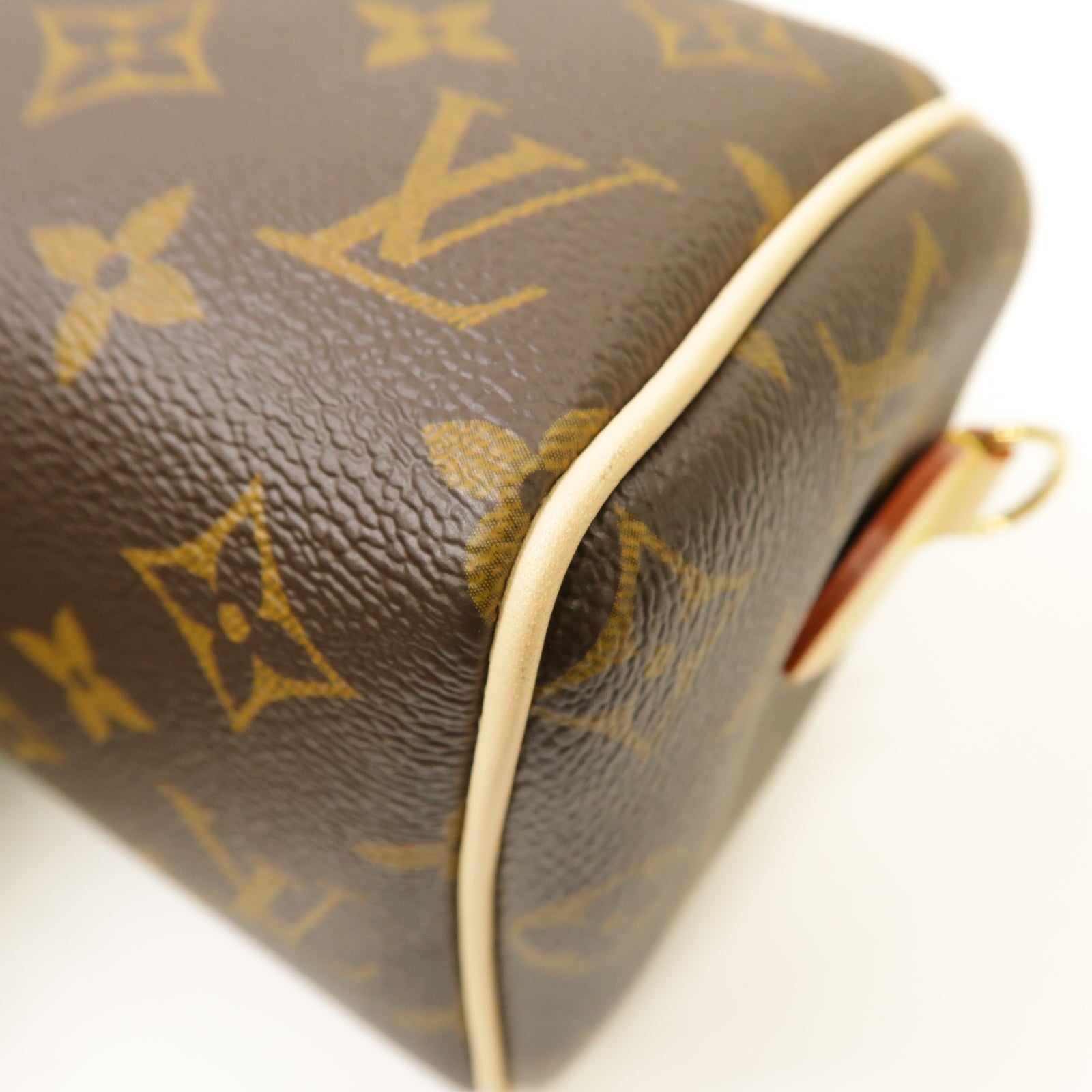 LOUIS VUITTON Monogram Speedy Bandouliere 20金扣手挽肩背兩用袋棕色