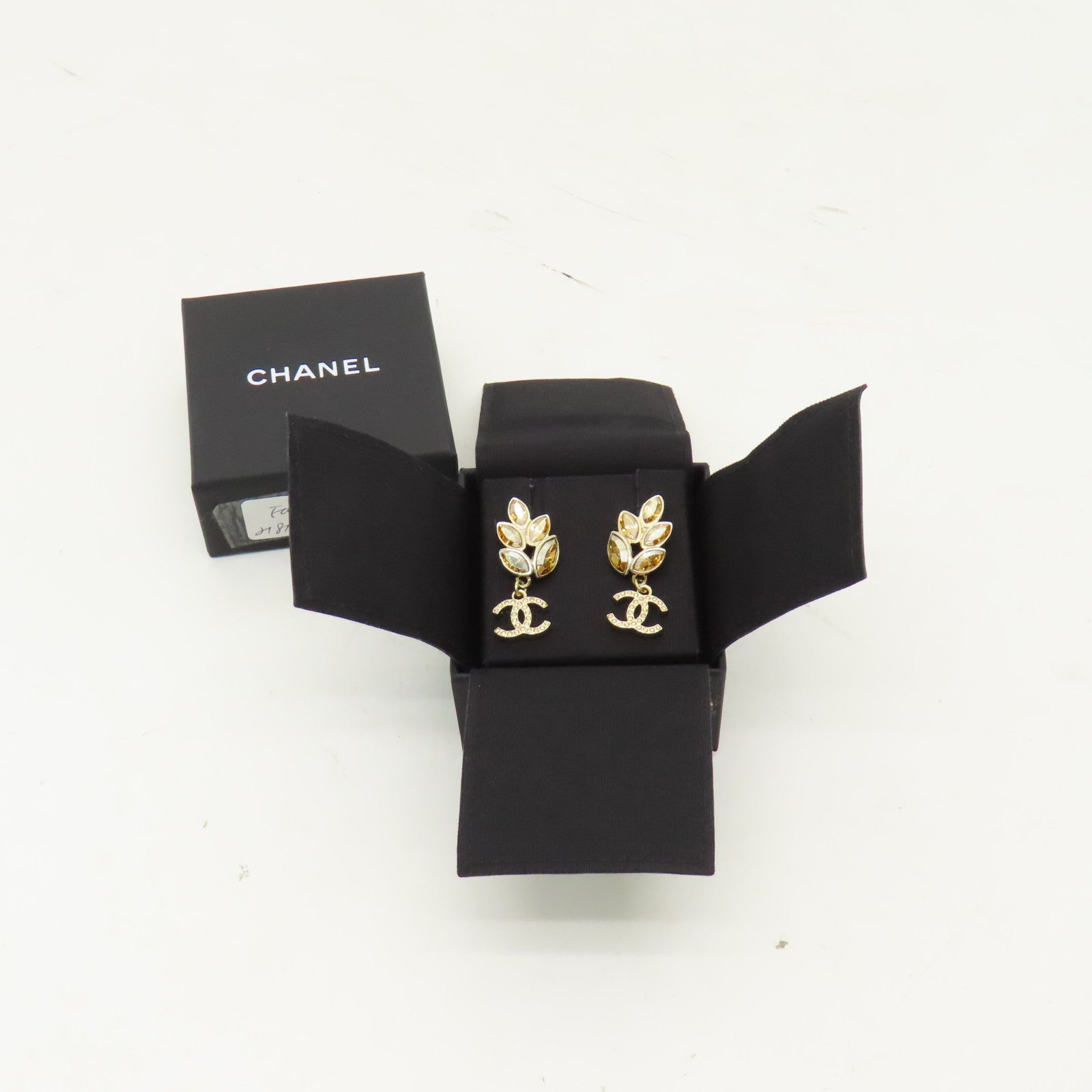 CHANEL 金屬Earrings耳環金色/黃色