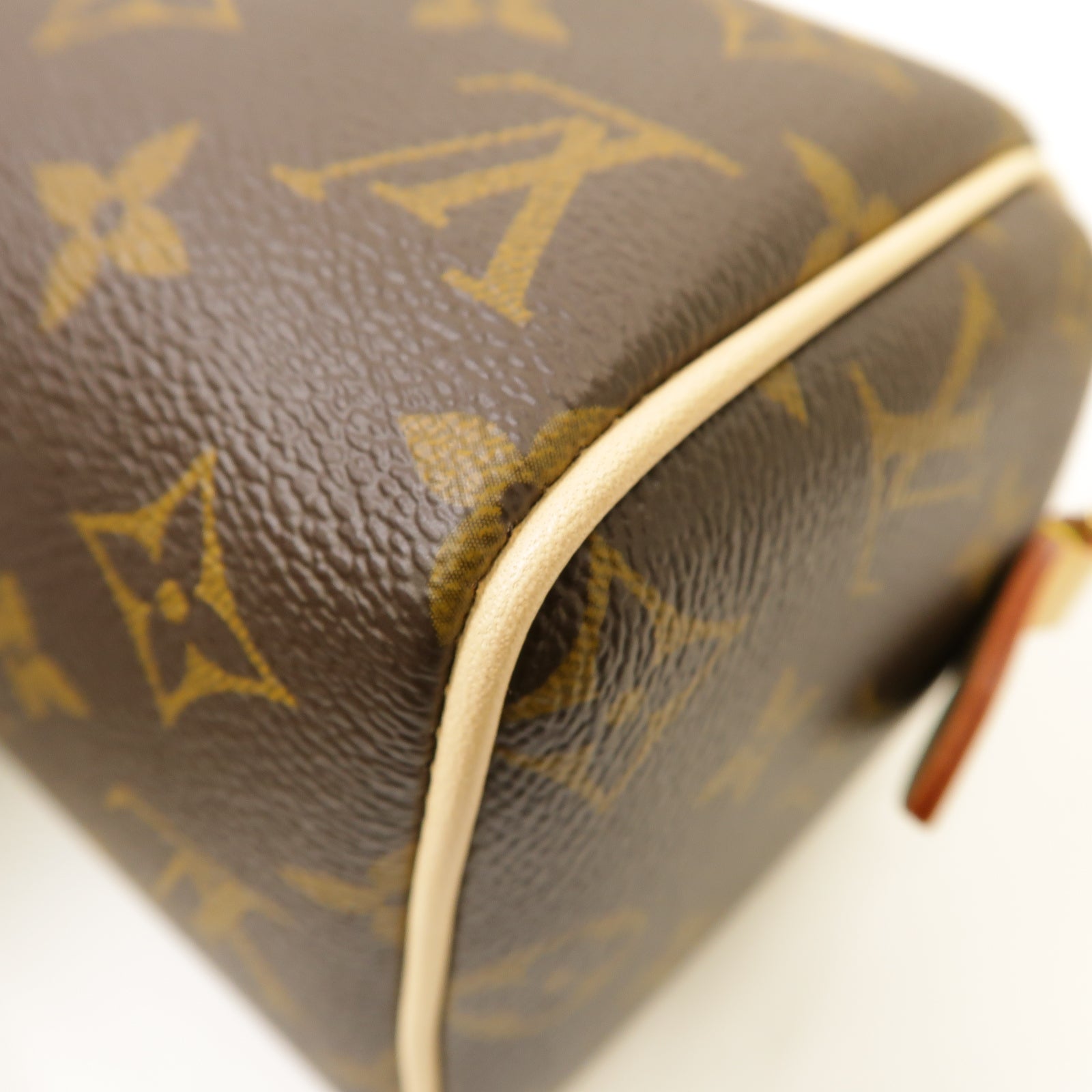 LOUIS VUITTON Monogram Speedy Bandouliere 20金扣手挽肩背兩用袋棕色