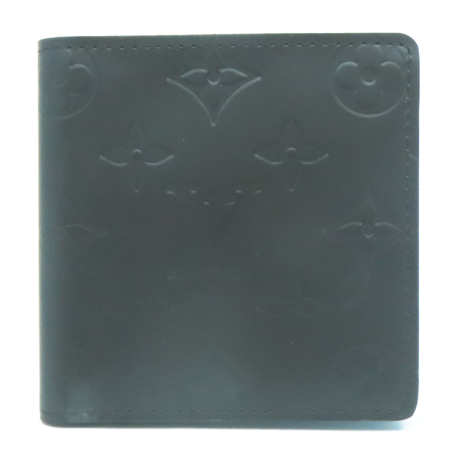 LOUIS VUITTON Monogram Shadow Multiple Wallet錢包黑色