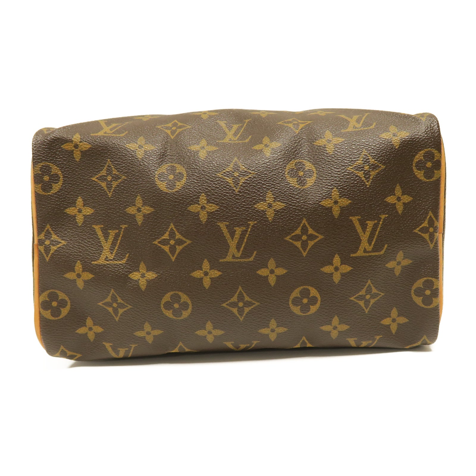 LOUIS VUITTON Monogram Speedy 25金扣手挽袋啡色