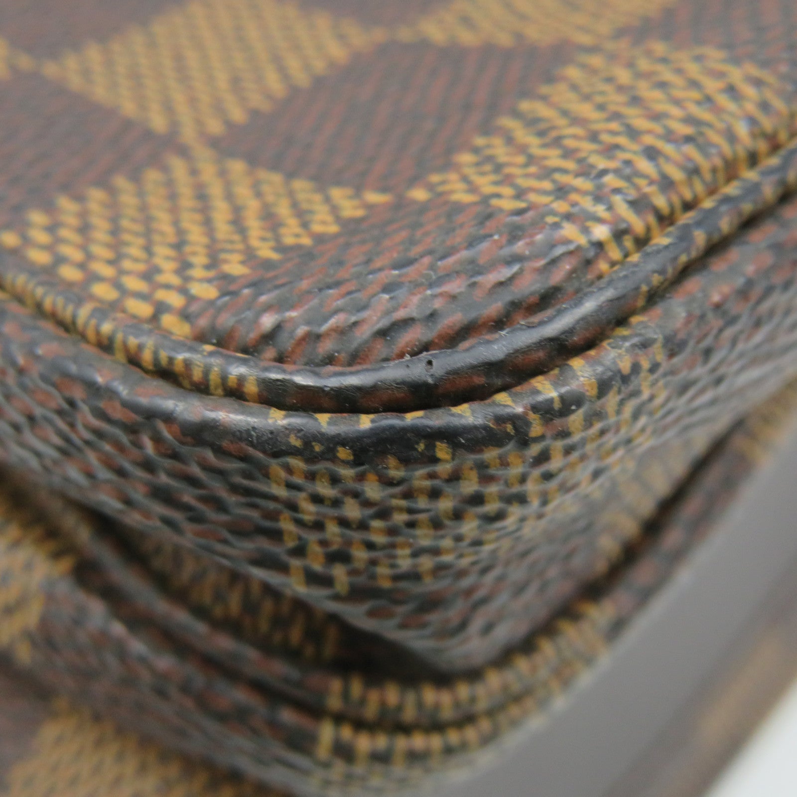 LOUIS VUITTON Damier Naviglio Shoulder Bag brown