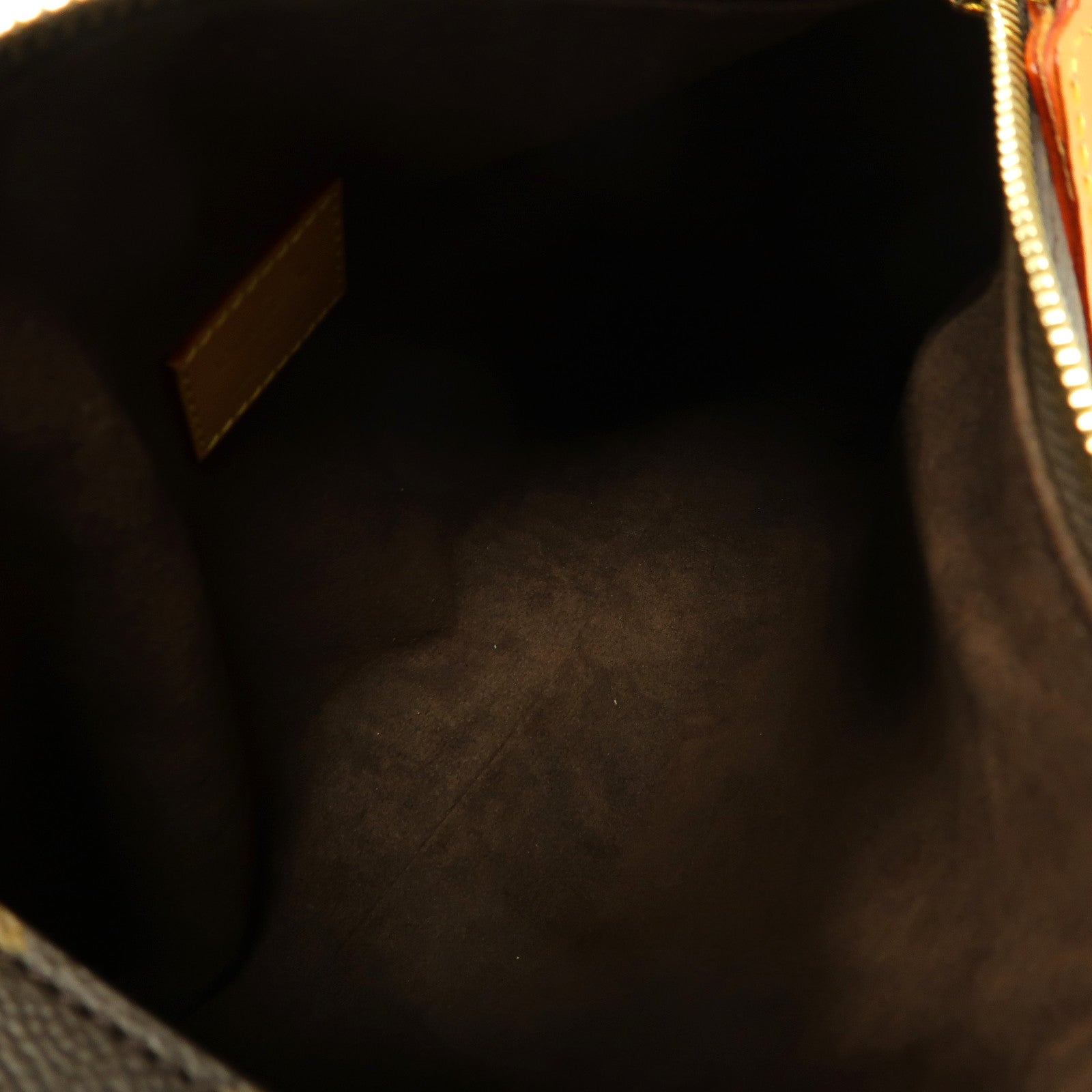 LOUIS VUITTON Monogram Side Trunk MM金扣手挽肩背兩用袋啡色