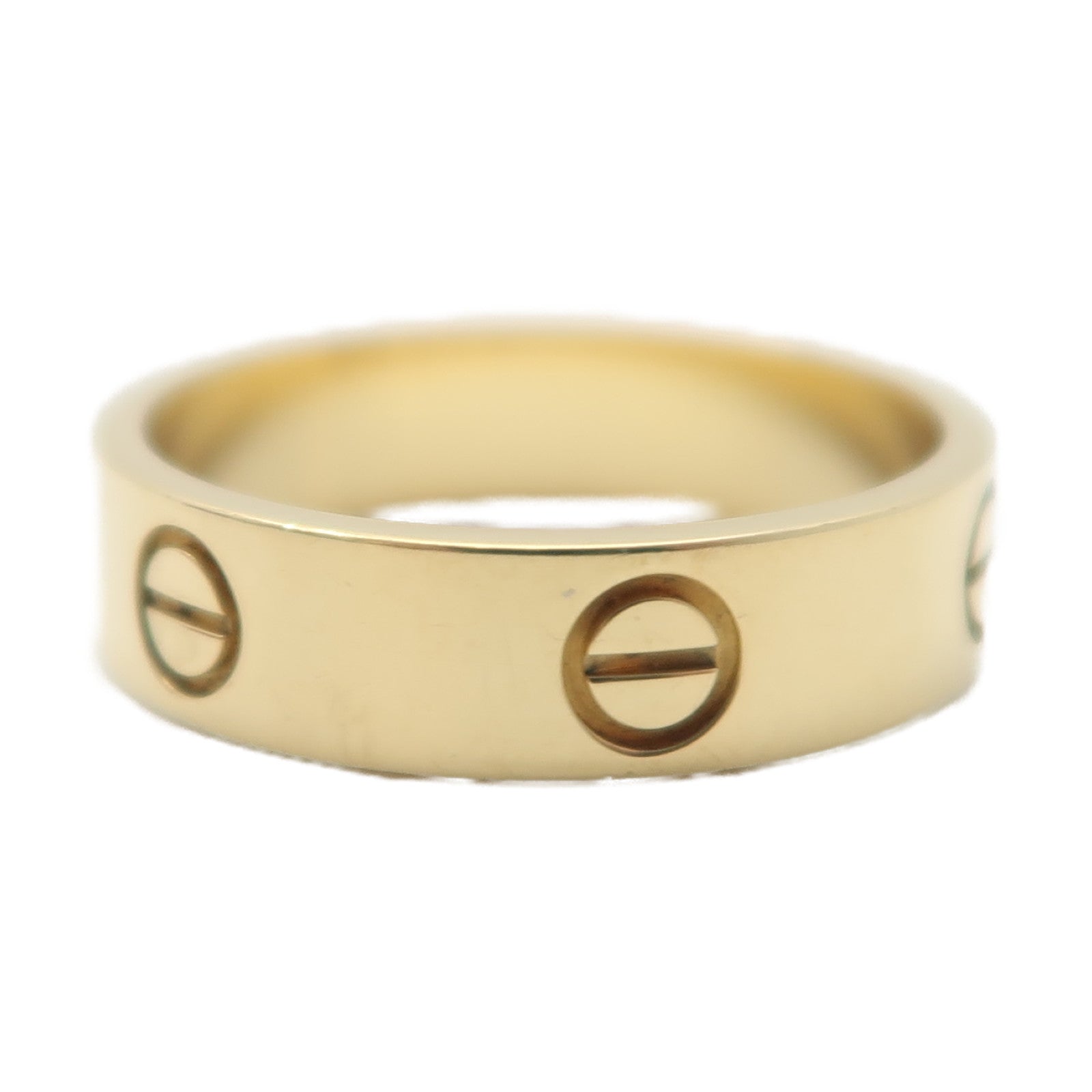 CARTIER 18K玫瑰金Love Ring戒指US#9
