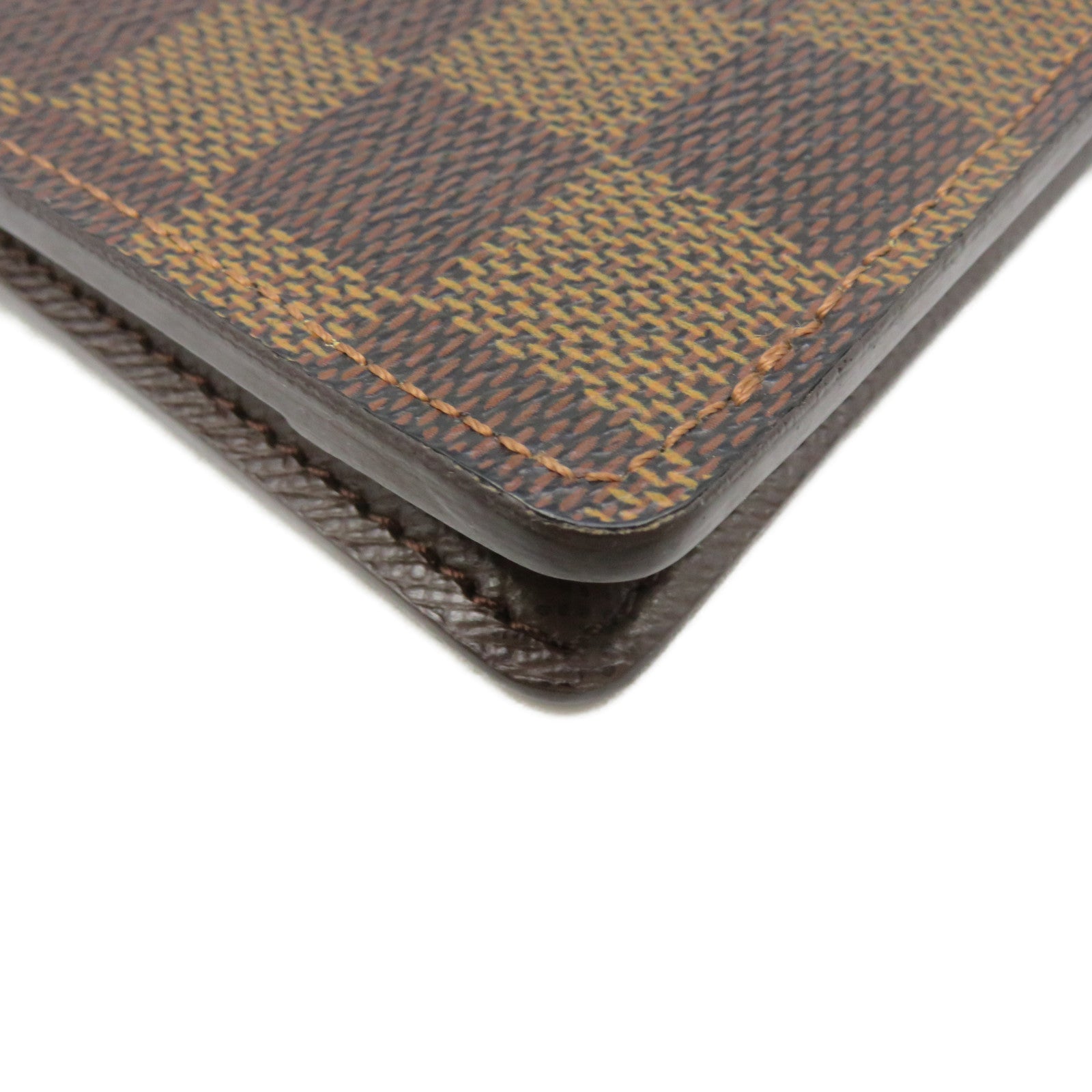 LOUIS VUITTON Damier皮革MultipieWallet钱包啡色