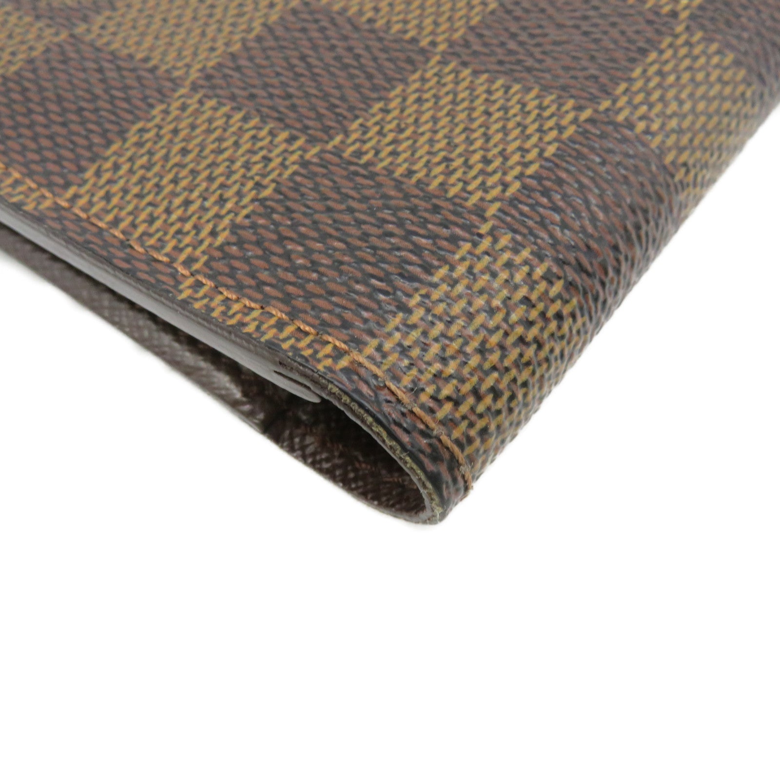 LOUIS VUITTON Damier皮革MultipieWallet钱包啡色