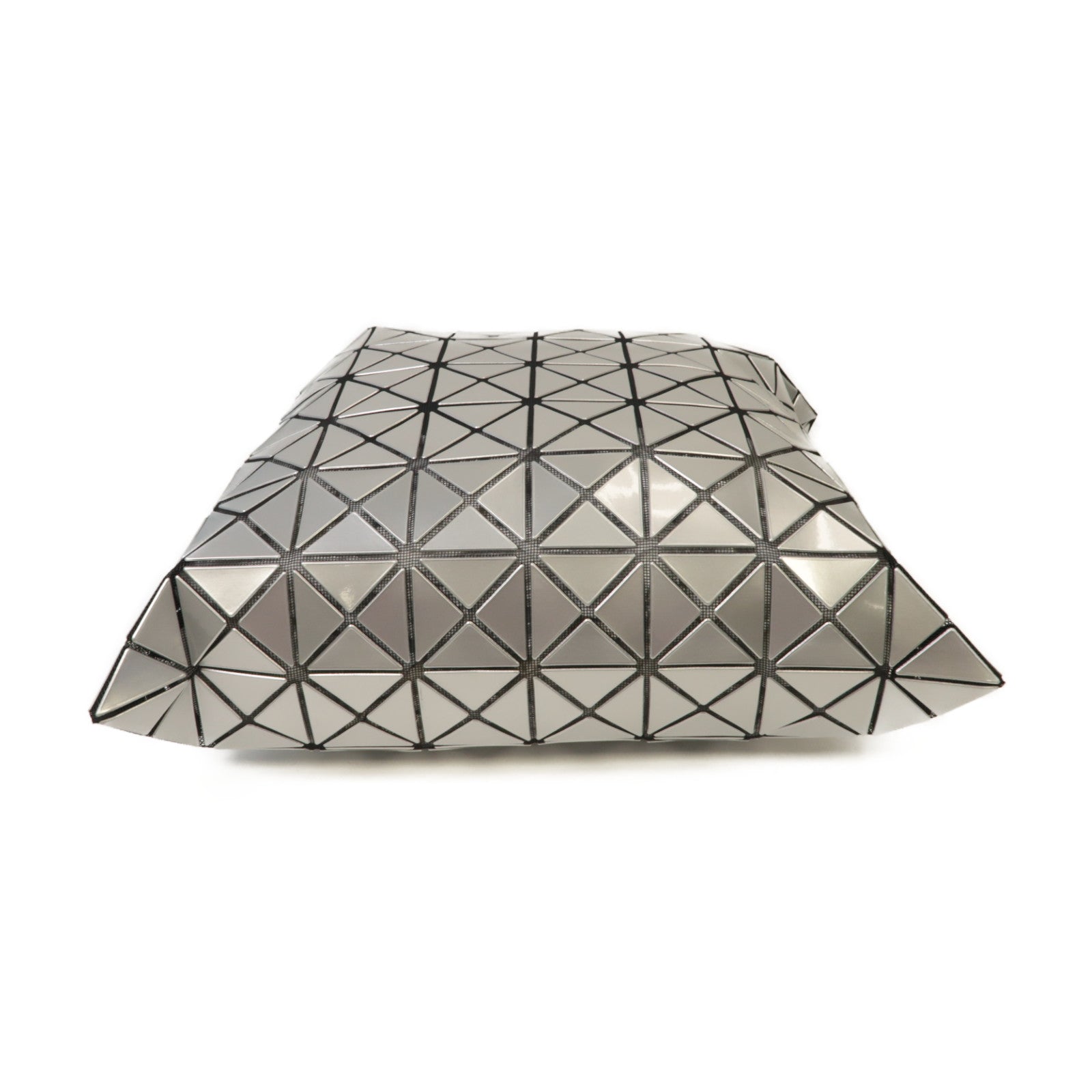 ISSEY MIYAKE PVC Issey Miyake Bao Bao銀扣手挽袋銀色
