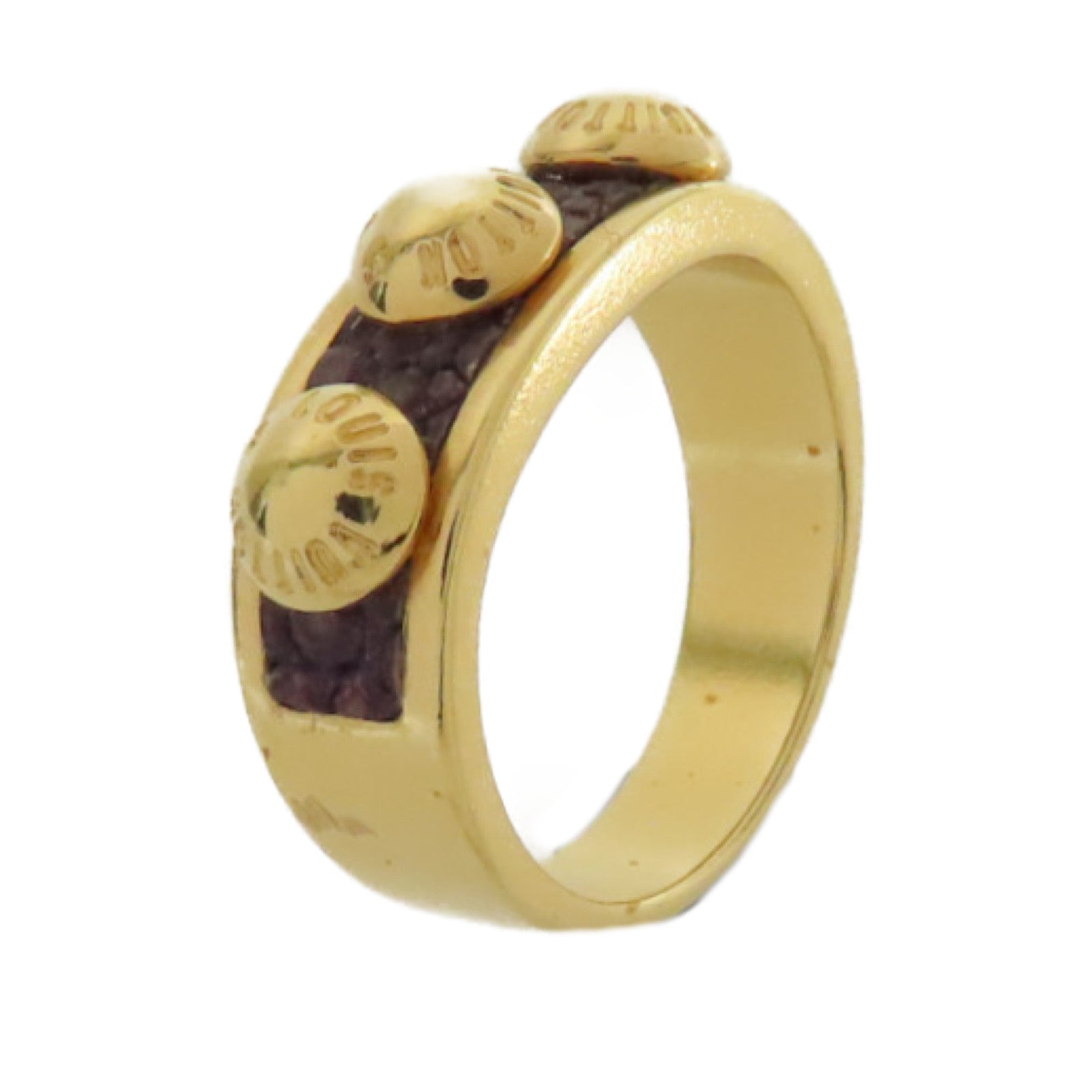 LOUIS VUITTON 金屬Ring戒指#S/US#4.5