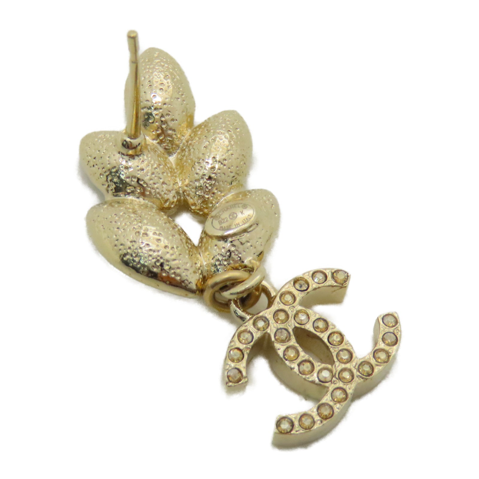 CHANEL 金屬Earrings耳環金色/黃色