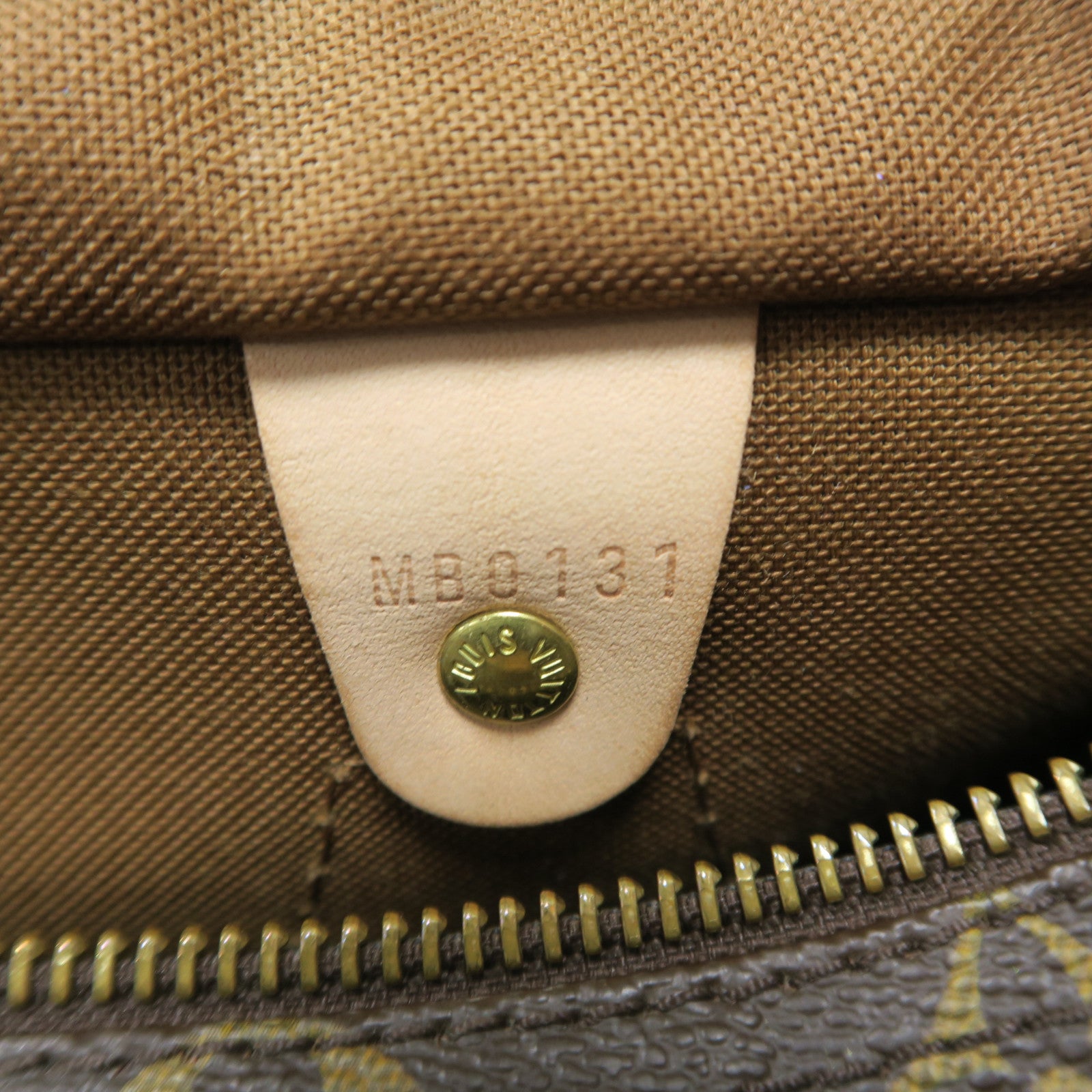 LOUIS VUITTON Monogram Speedy 25金扣手挽袋啡色