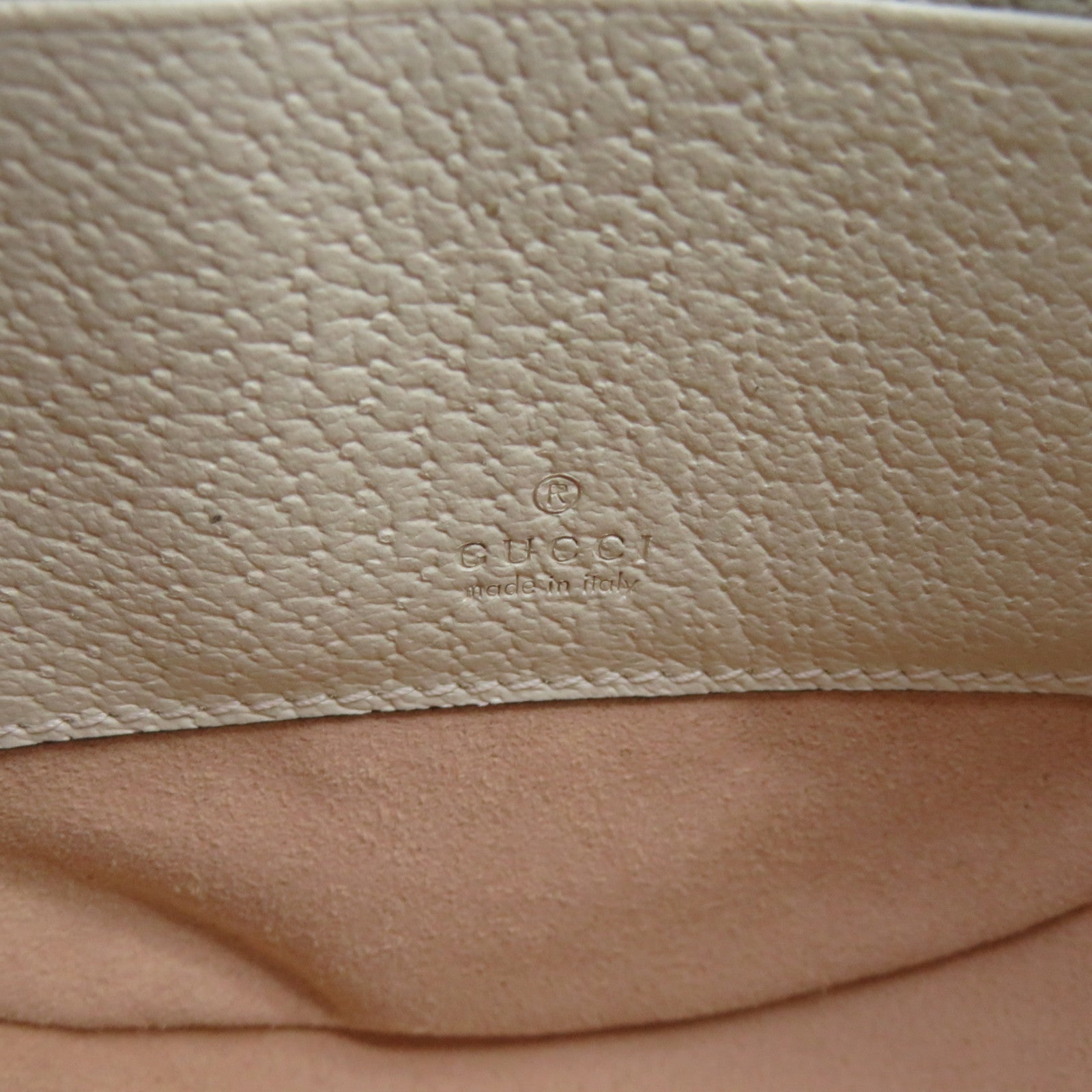 GUCCI 牛皮皮革Ophidia Mini Backpack背包米白色