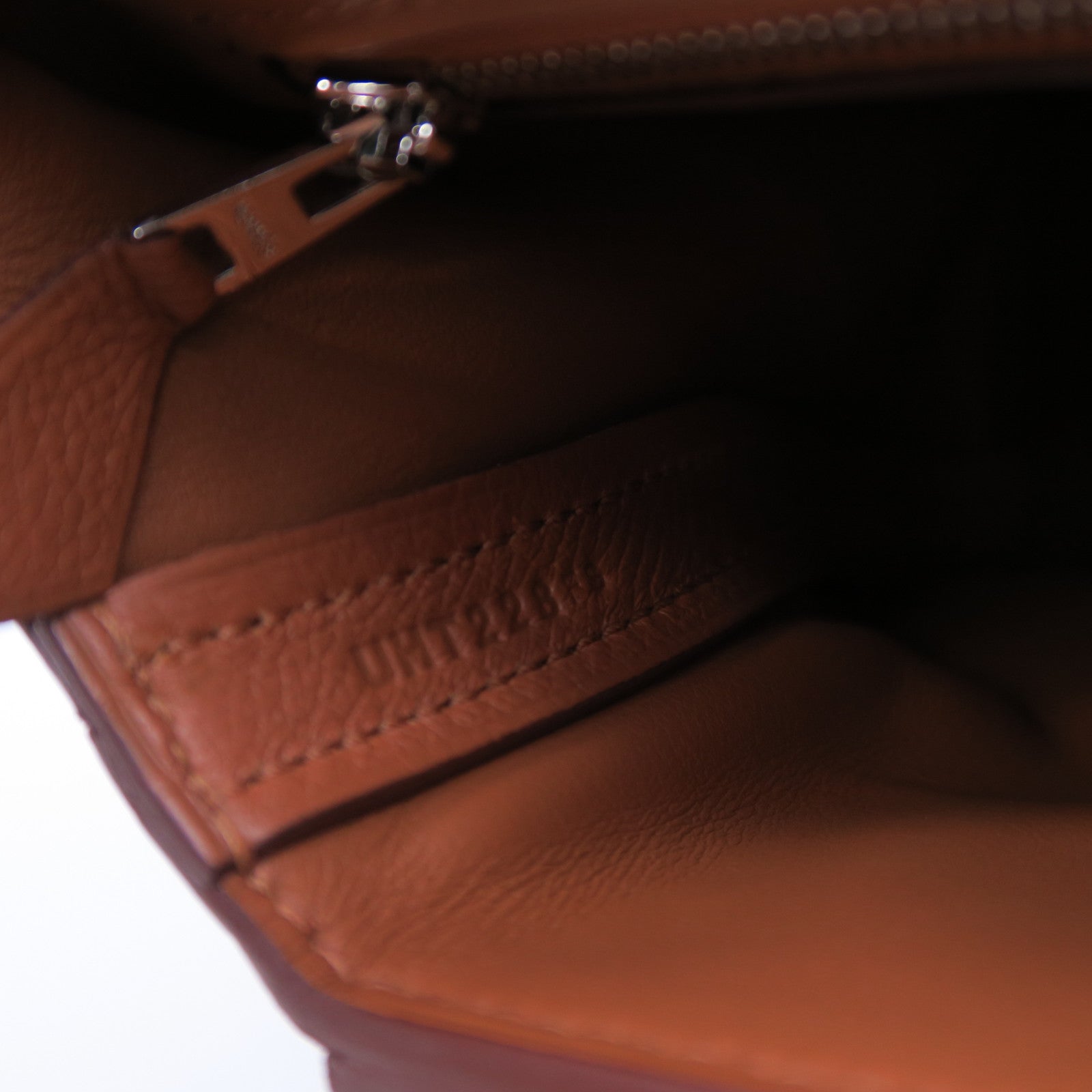HERMES Evercolor皮革Mini 24/24銀扣手挽肩背兩用袋經典駝色