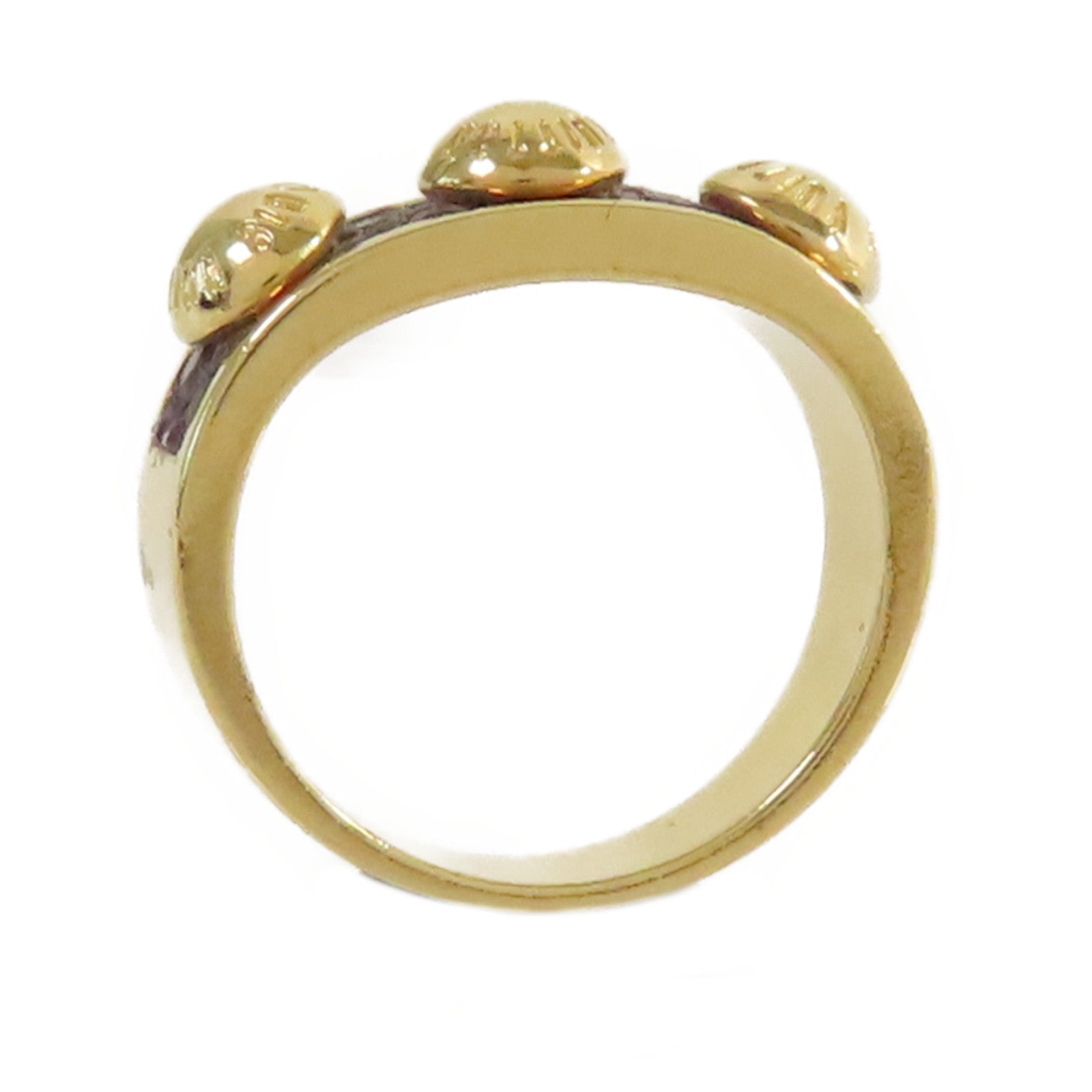 LOUIS VUITTON 金屬Ring戒指#S/US#4.5