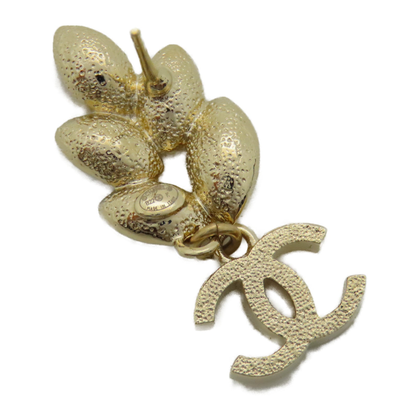 CHANEL 金屬Earrings耳環金色/黃色