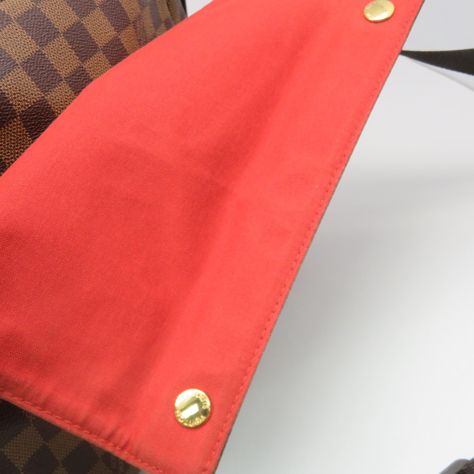 LOUIS VUITTON Damier Naviglio Shoulder Bag brown
