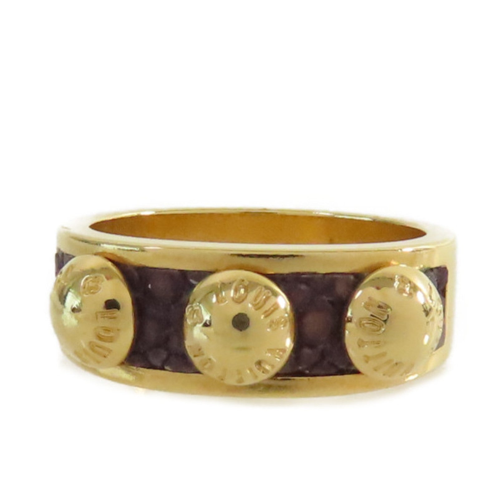 LOUIS VUITTON 金屬Ring戒指#S/US#4.5