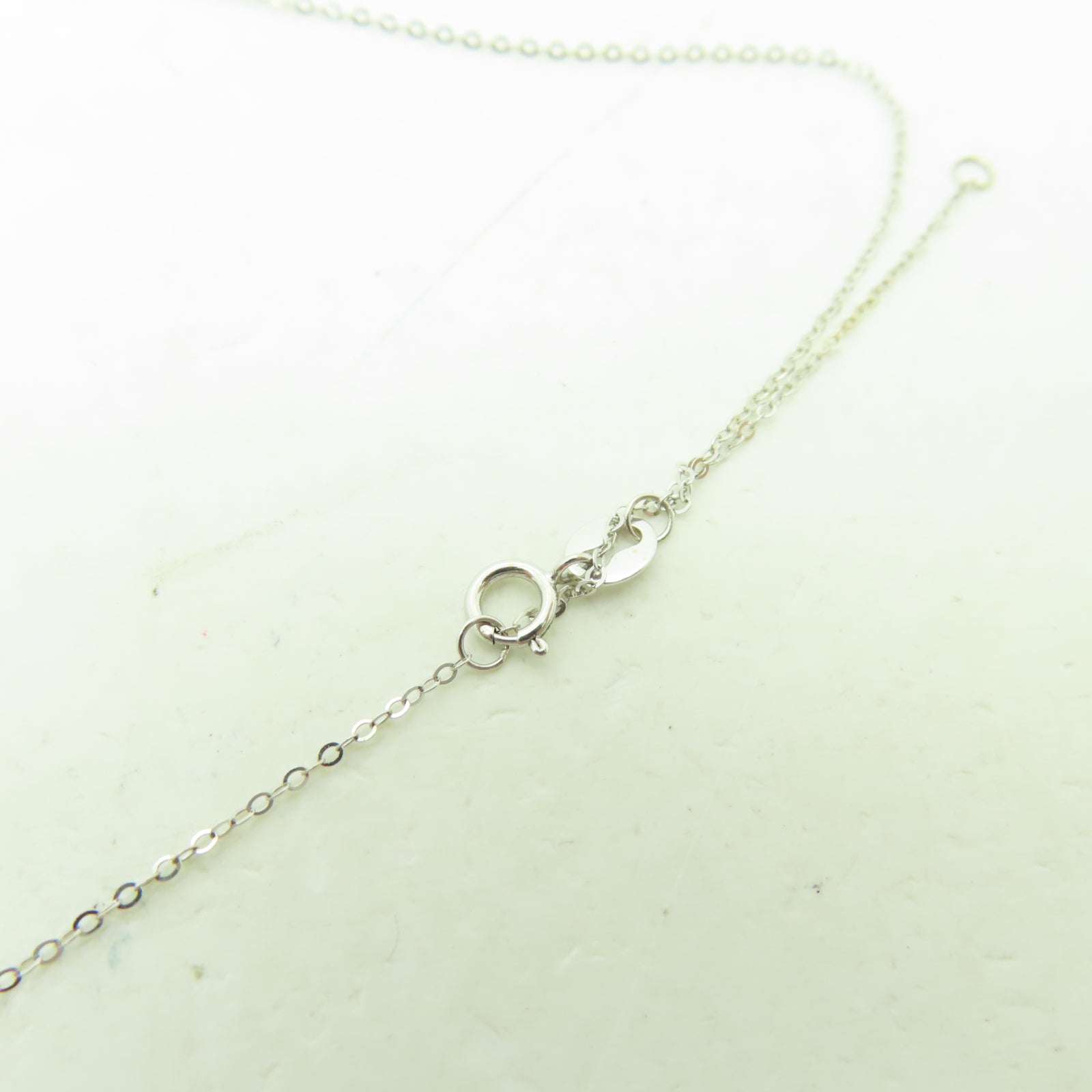 JEWELRY 【激減優惠】18K白金Diamond Necklace 0.19ct鑽石項鍊