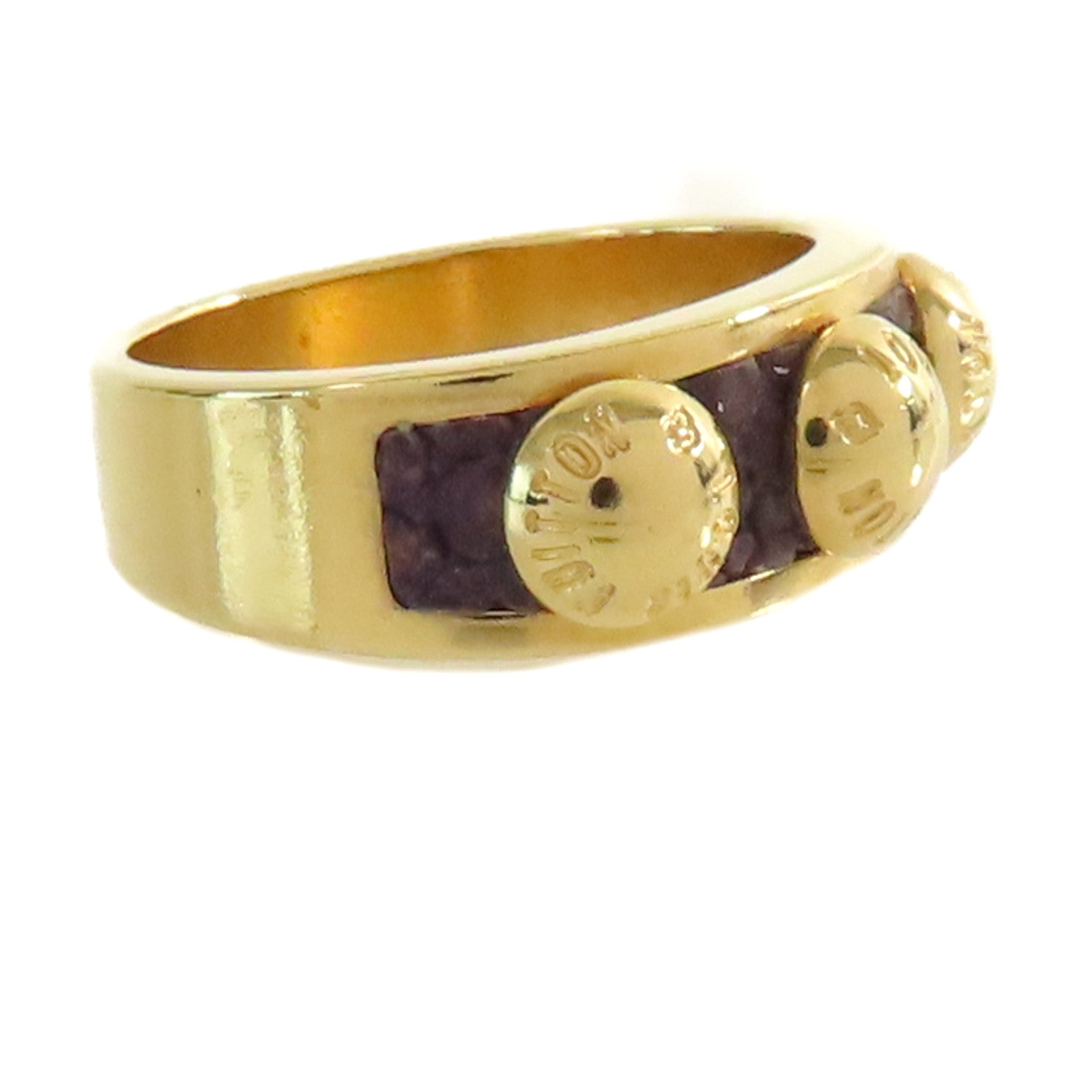 LOUIS VUITTON 金屬Ring戒指#S/US#4.5