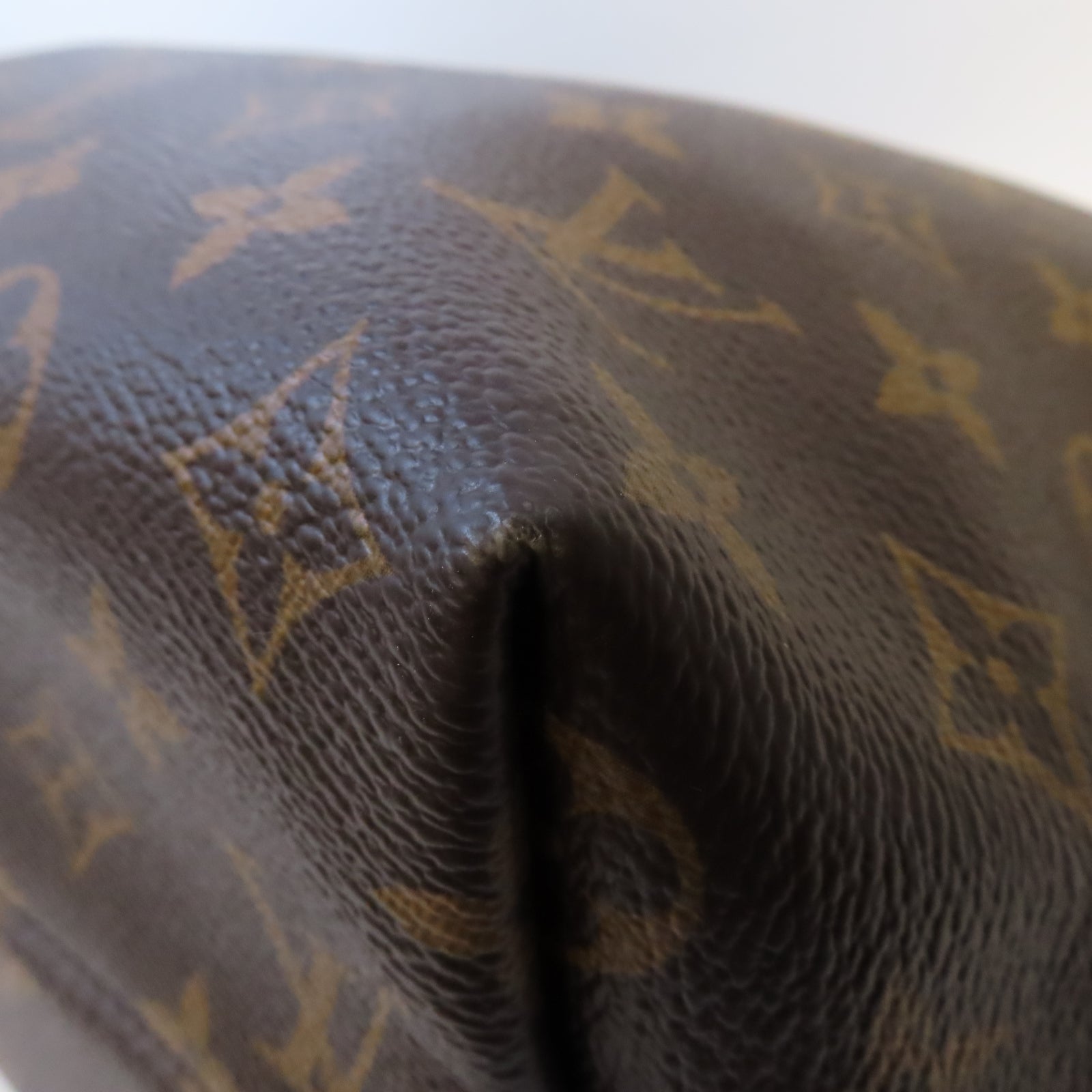 LOUIS VUITTON Monogram Graceful MM金扣肩背袋啡色