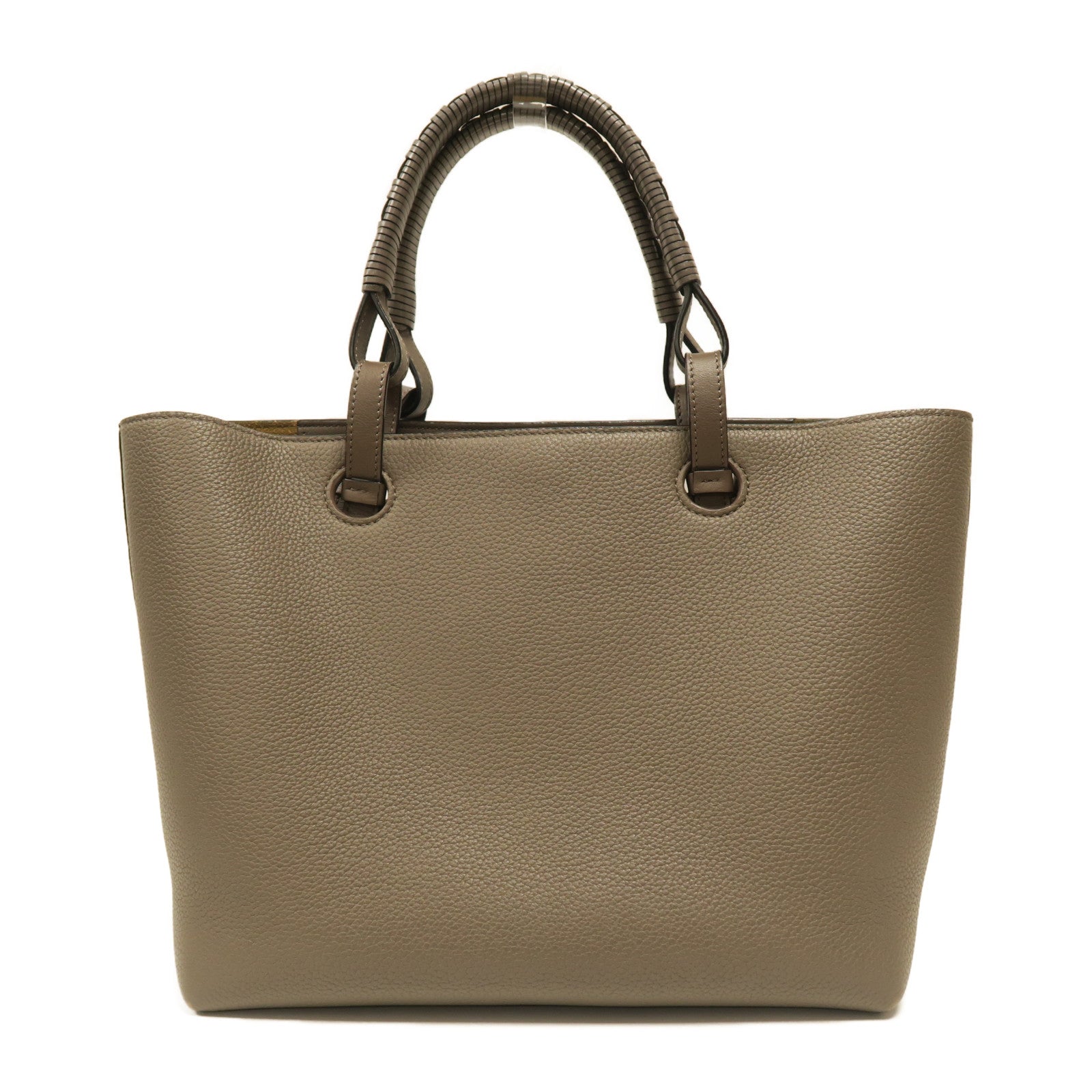LOEWE 牛皮皮革Shoulder Bag手挽肩背兩用袋啡色
