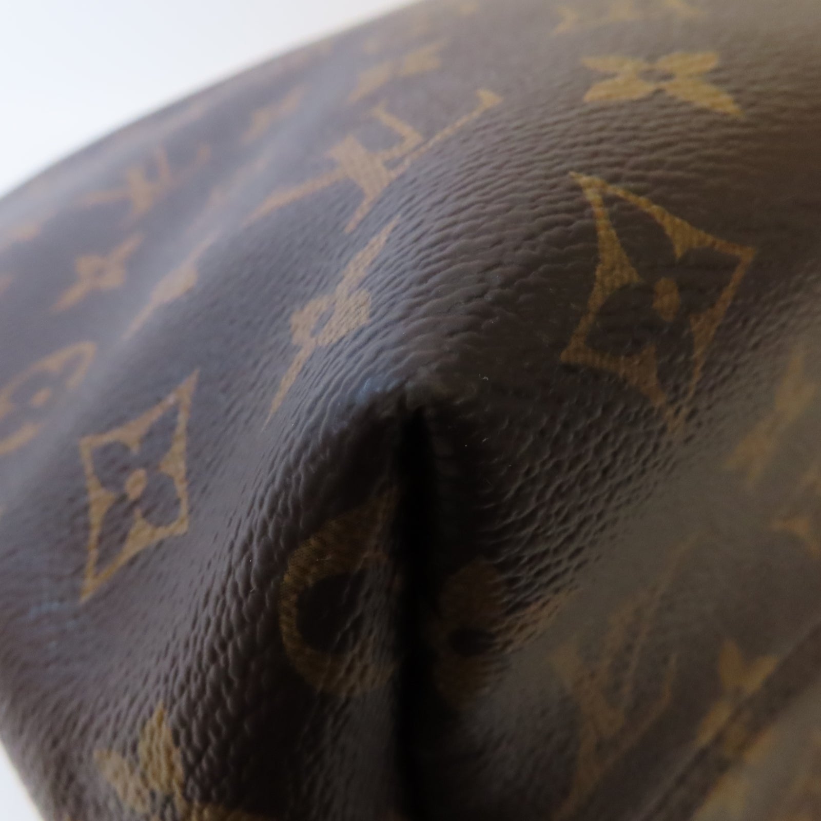LOUIS VUITTON Monogram Graceful MM金扣肩背袋啡色