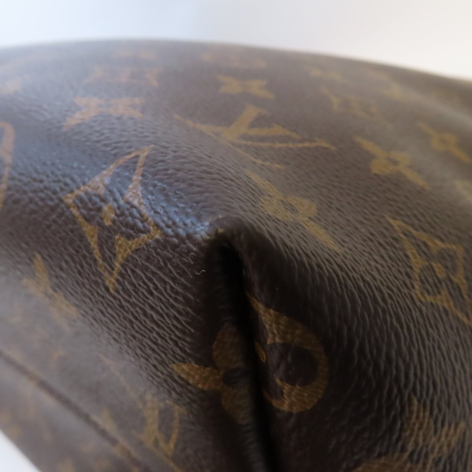 LOUIS VUITTON Monogram Graceful MM金扣肩背袋啡色