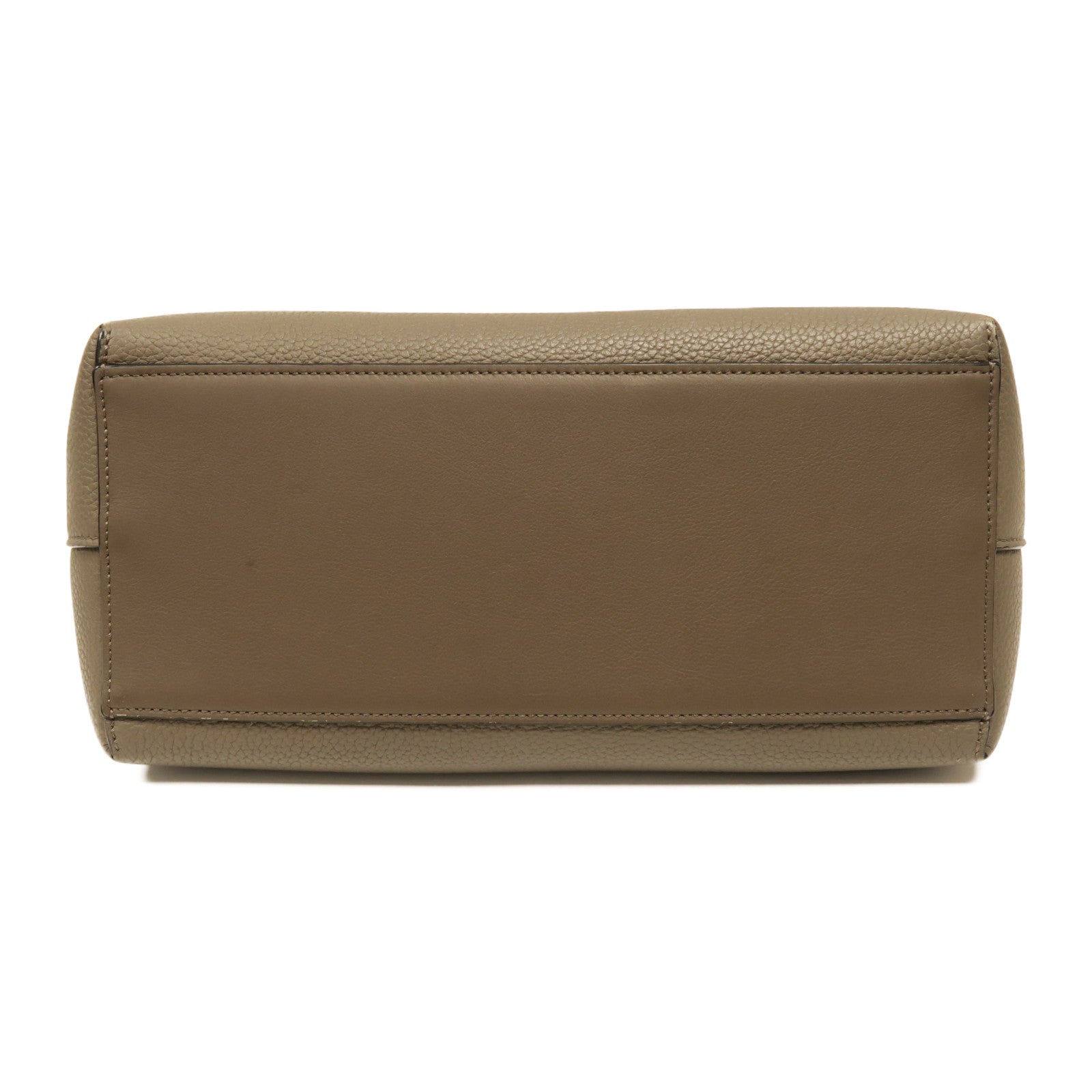 LOEWE 牛皮皮革Shoulder Bag手挽肩背兩用袋啡色