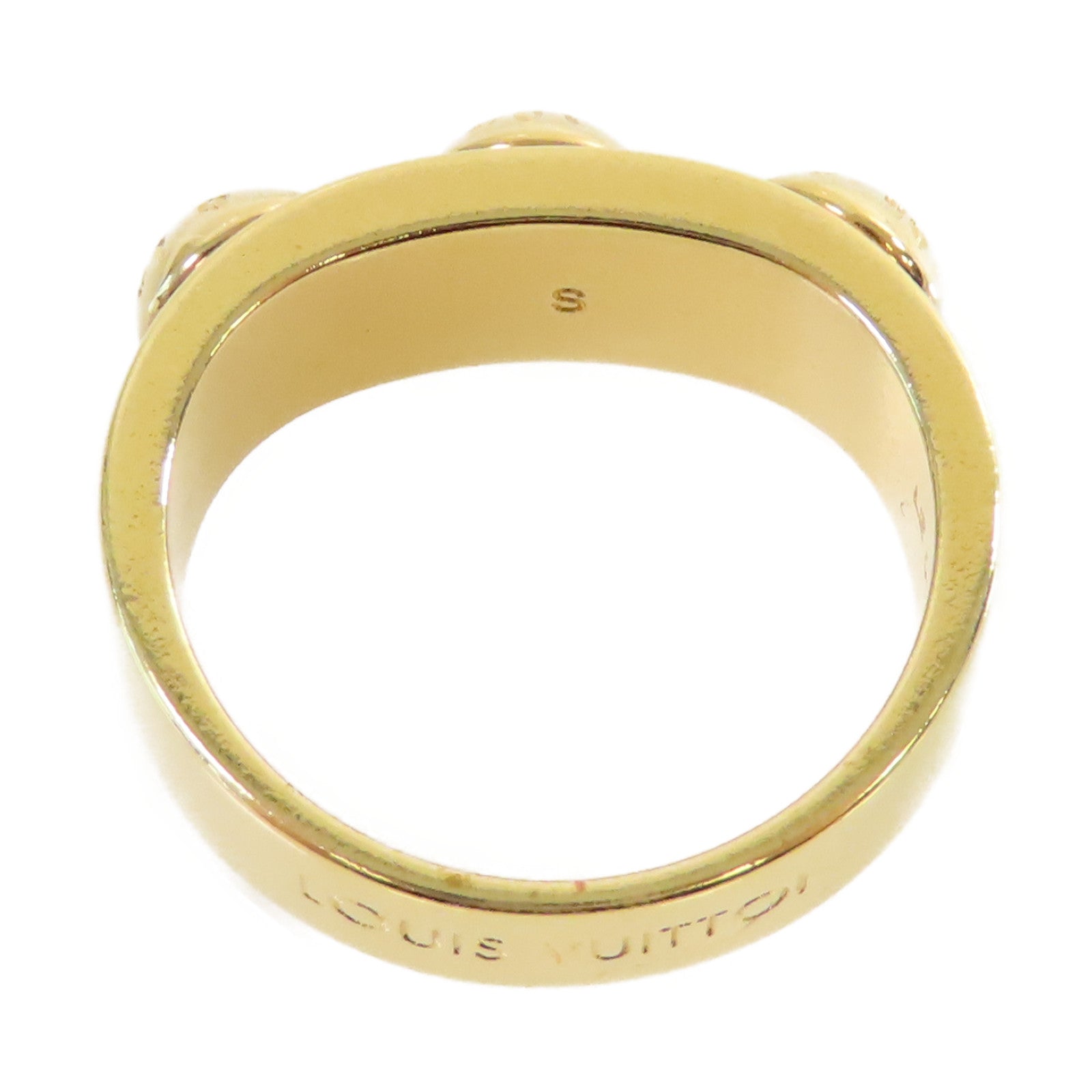 LOUIS VUITTON 金屬Ring戒指#S/US#4.5