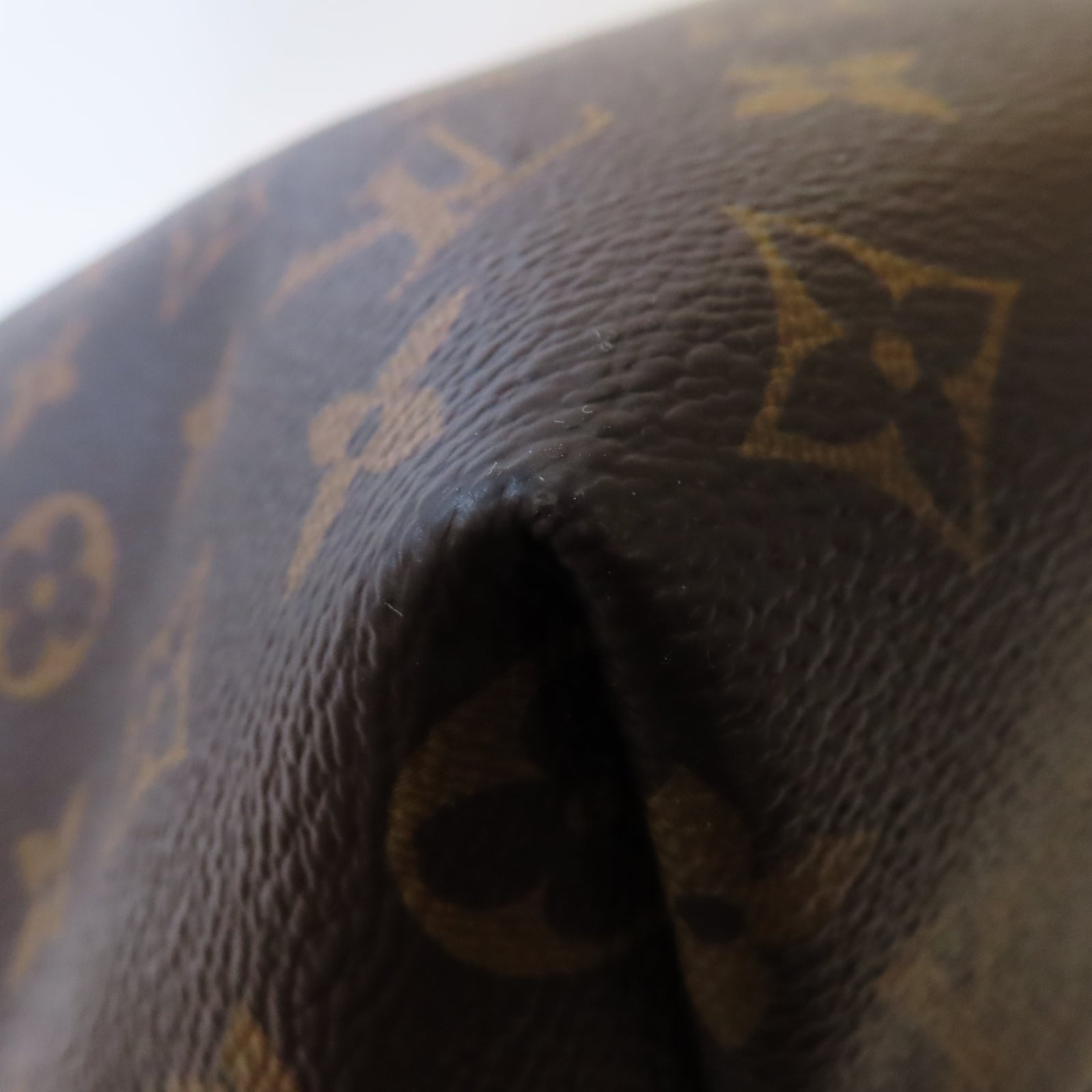 LOUIS VUITTON Monogram Graceful MM金扣肩背袋啡色