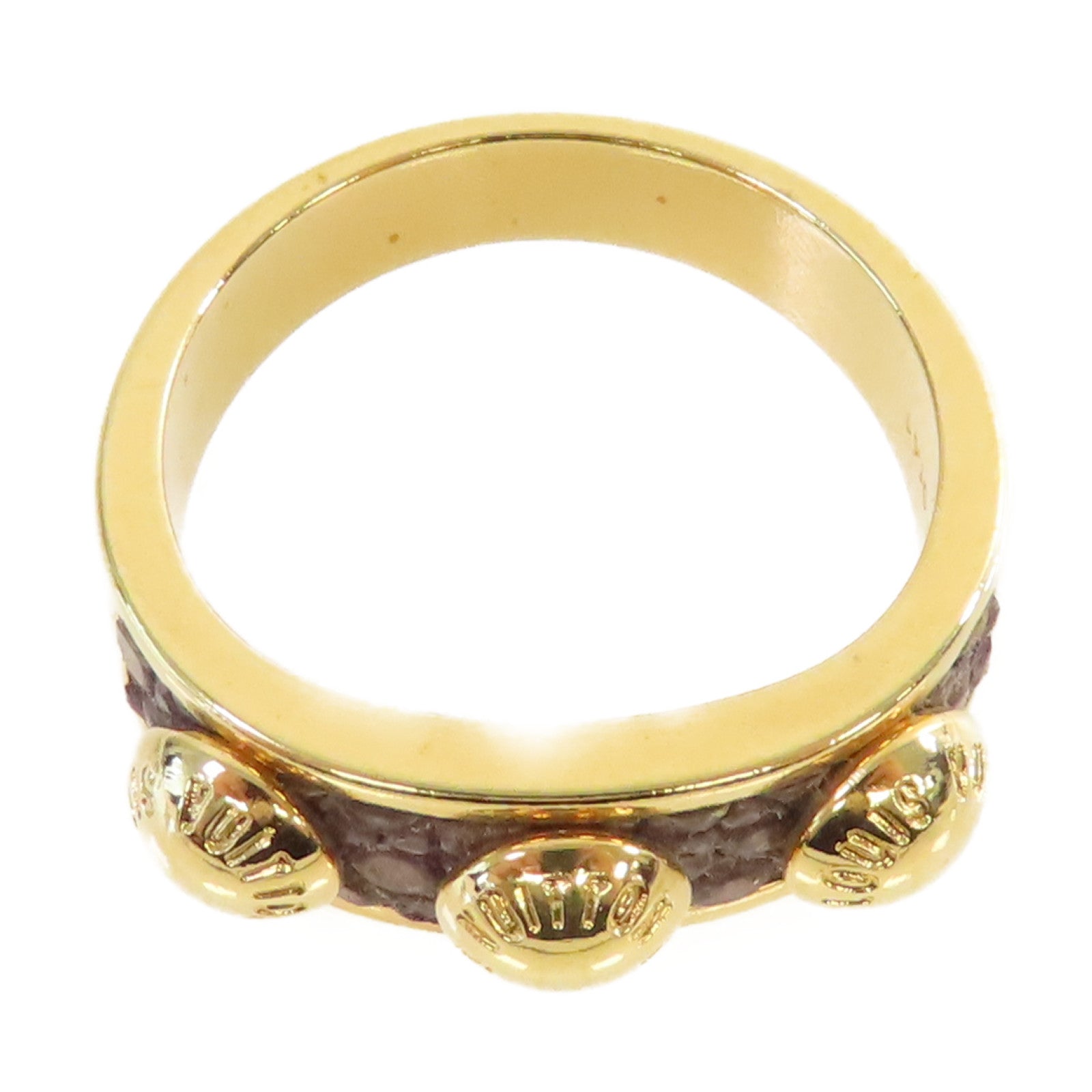 LOUIS VUITTON 金屬Ring戒指#S/US#4.5