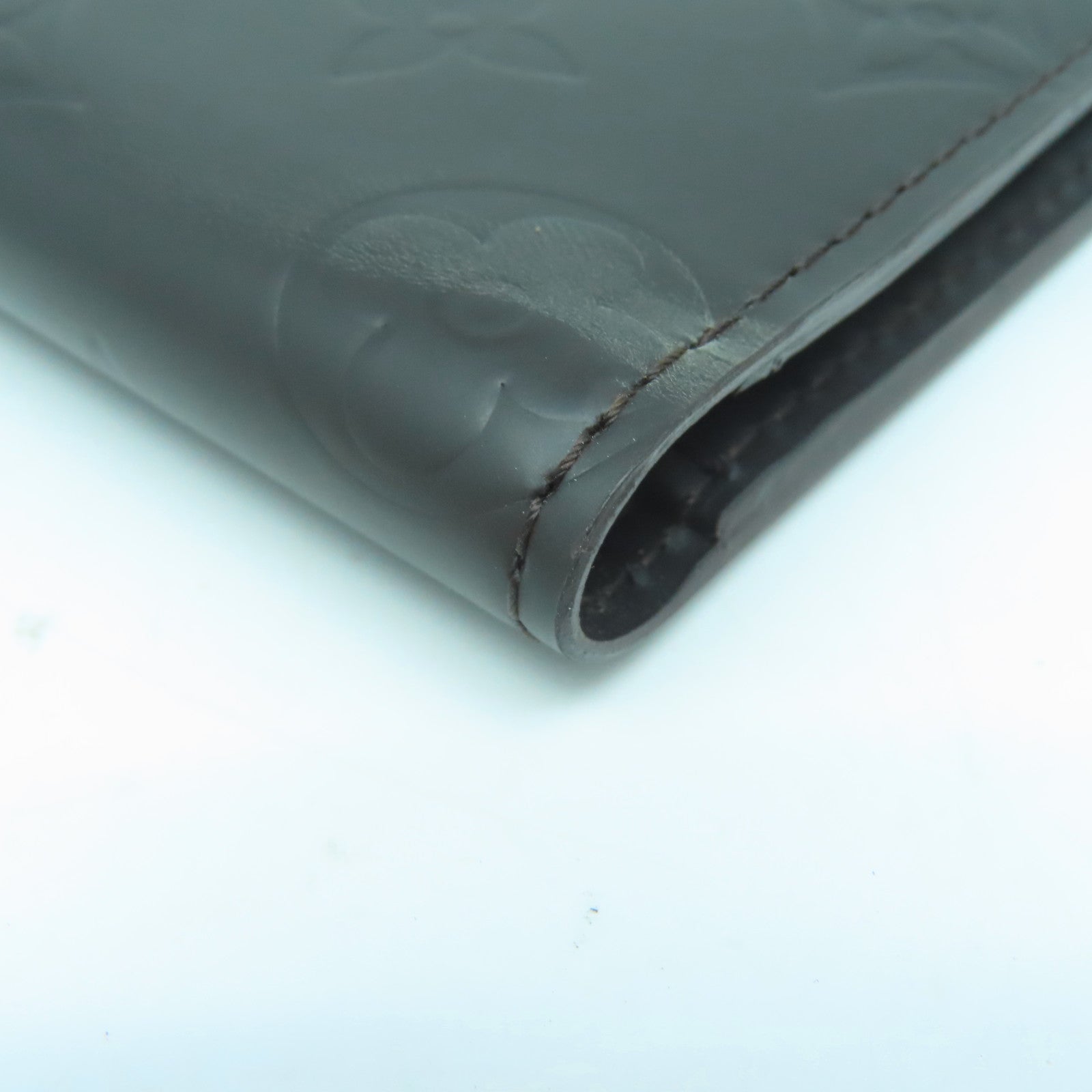 LOUIS VUITTON Monogram Shadow Multiple Wallet錢包黑色