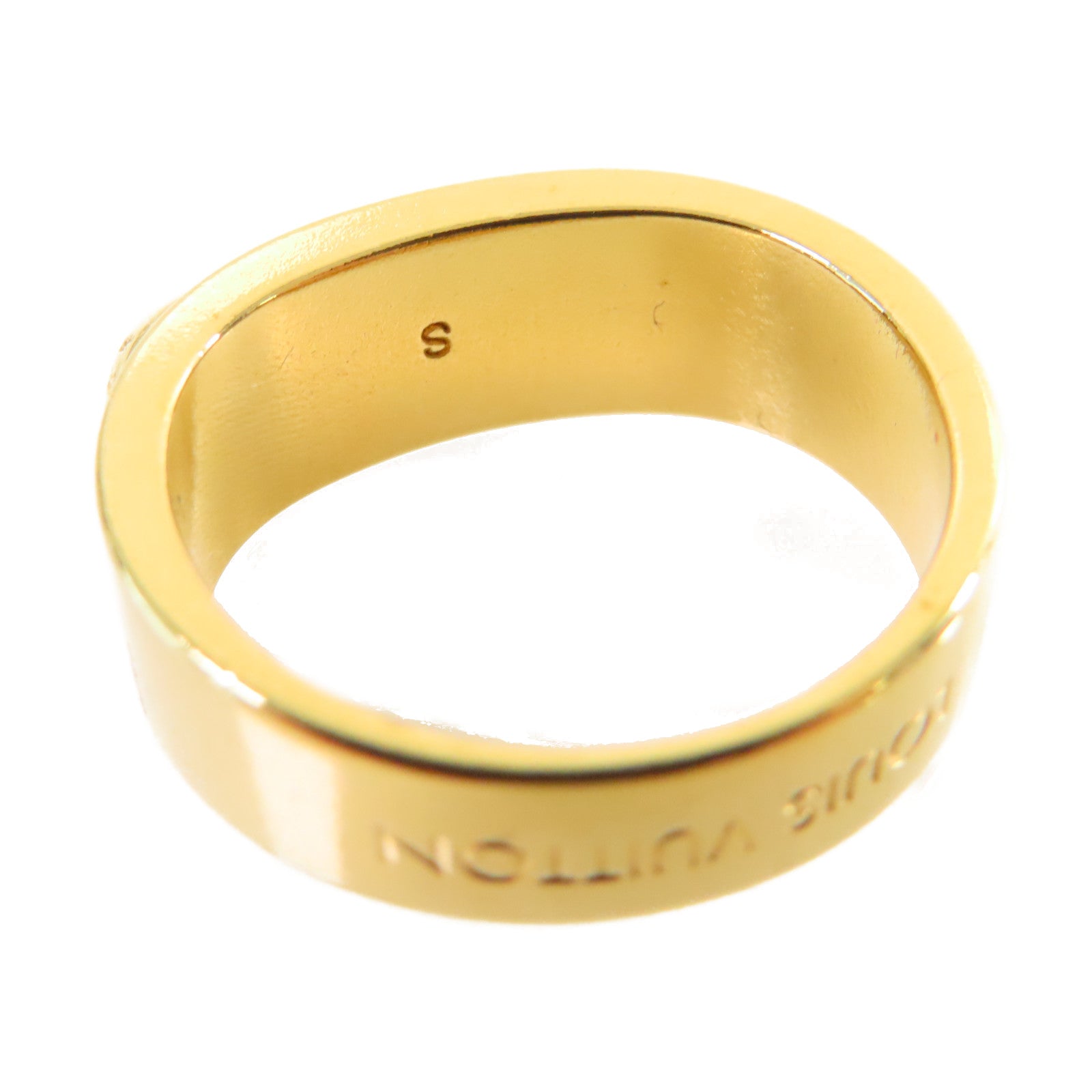 LOUIS VUITTON 金屬Ring戒指#S/US#4.5