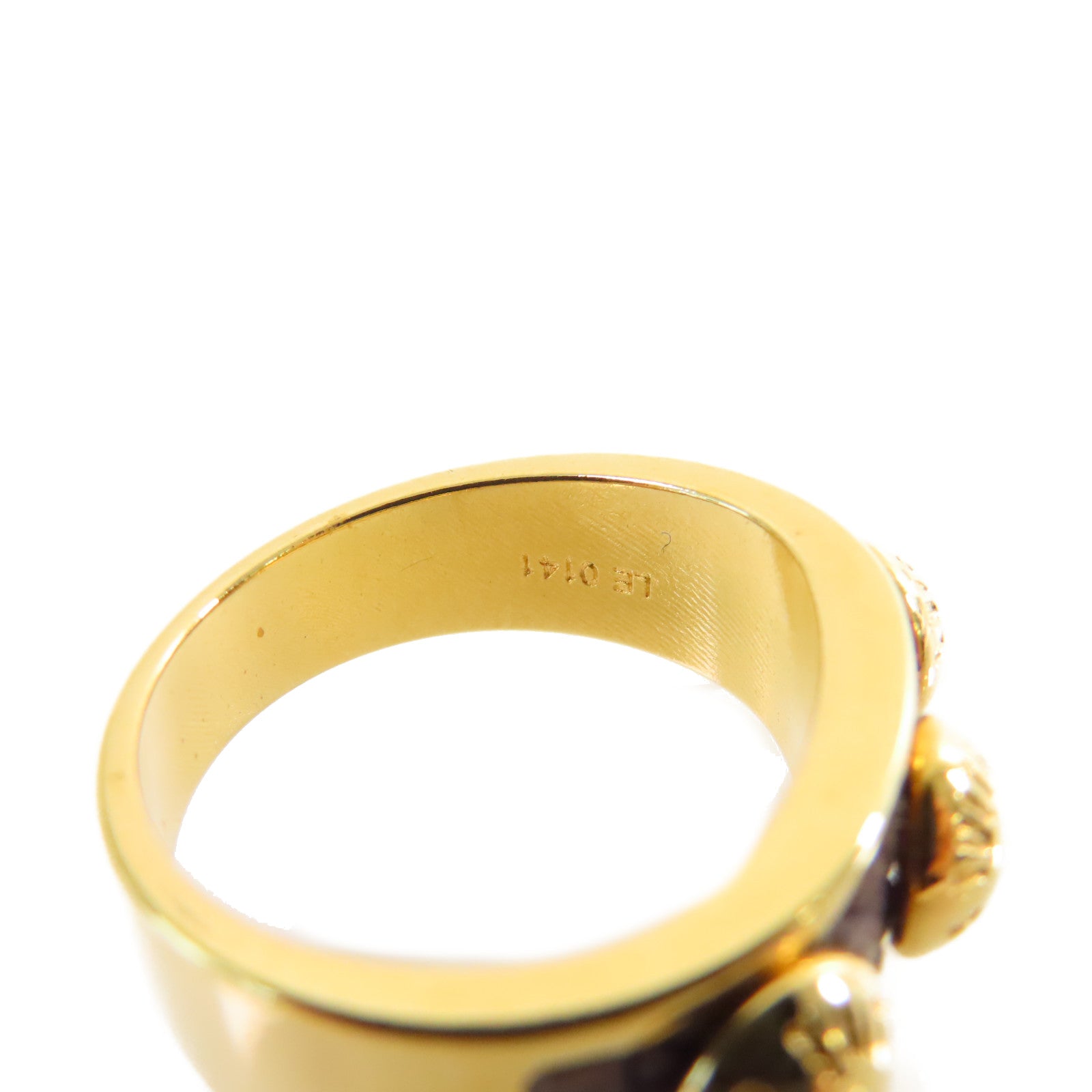 LOUIS VUITTON 金屬Ring戒指#S/US#4.5