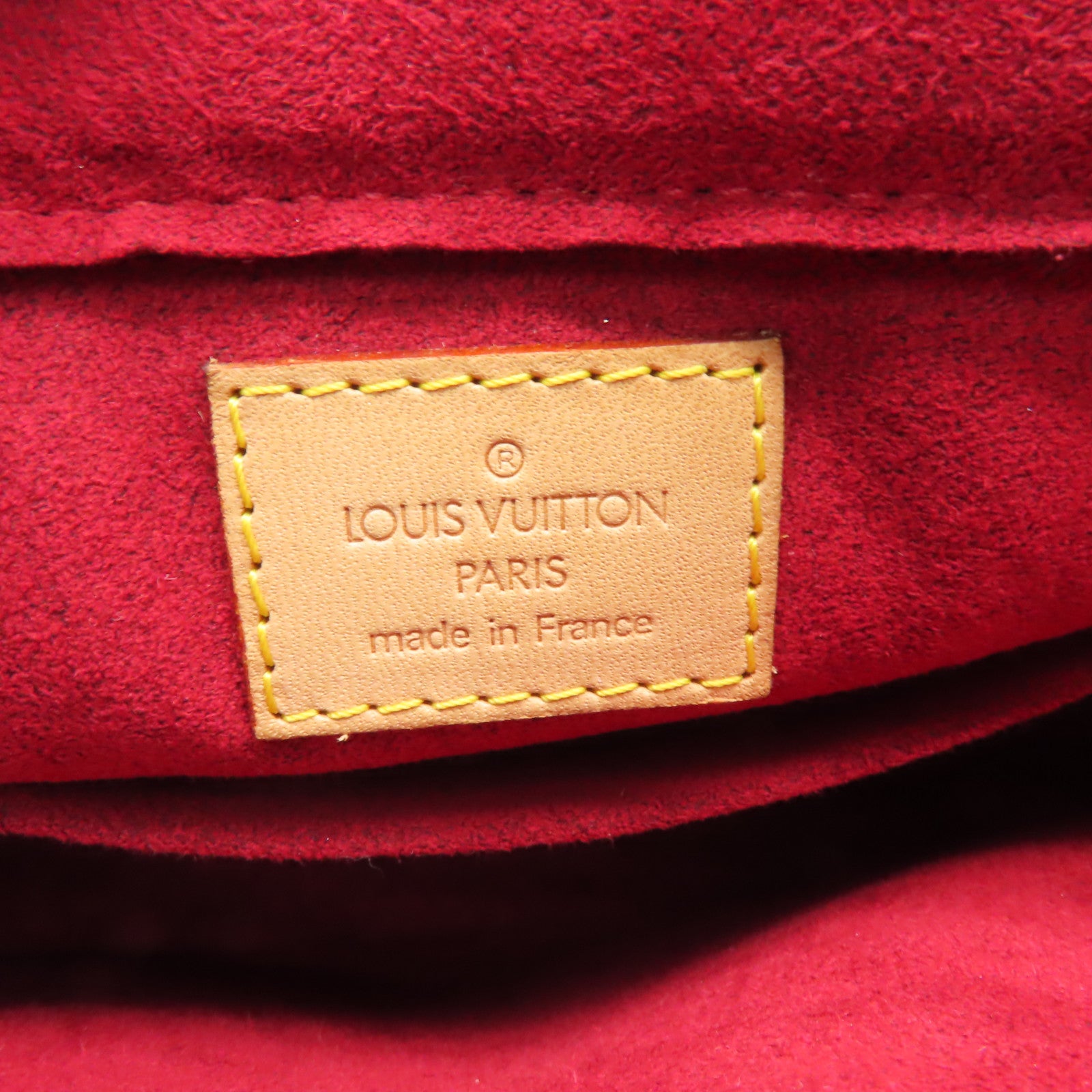 LOUIS VUITTON Monogram Viva Cite GM金扣肩背袋棕色