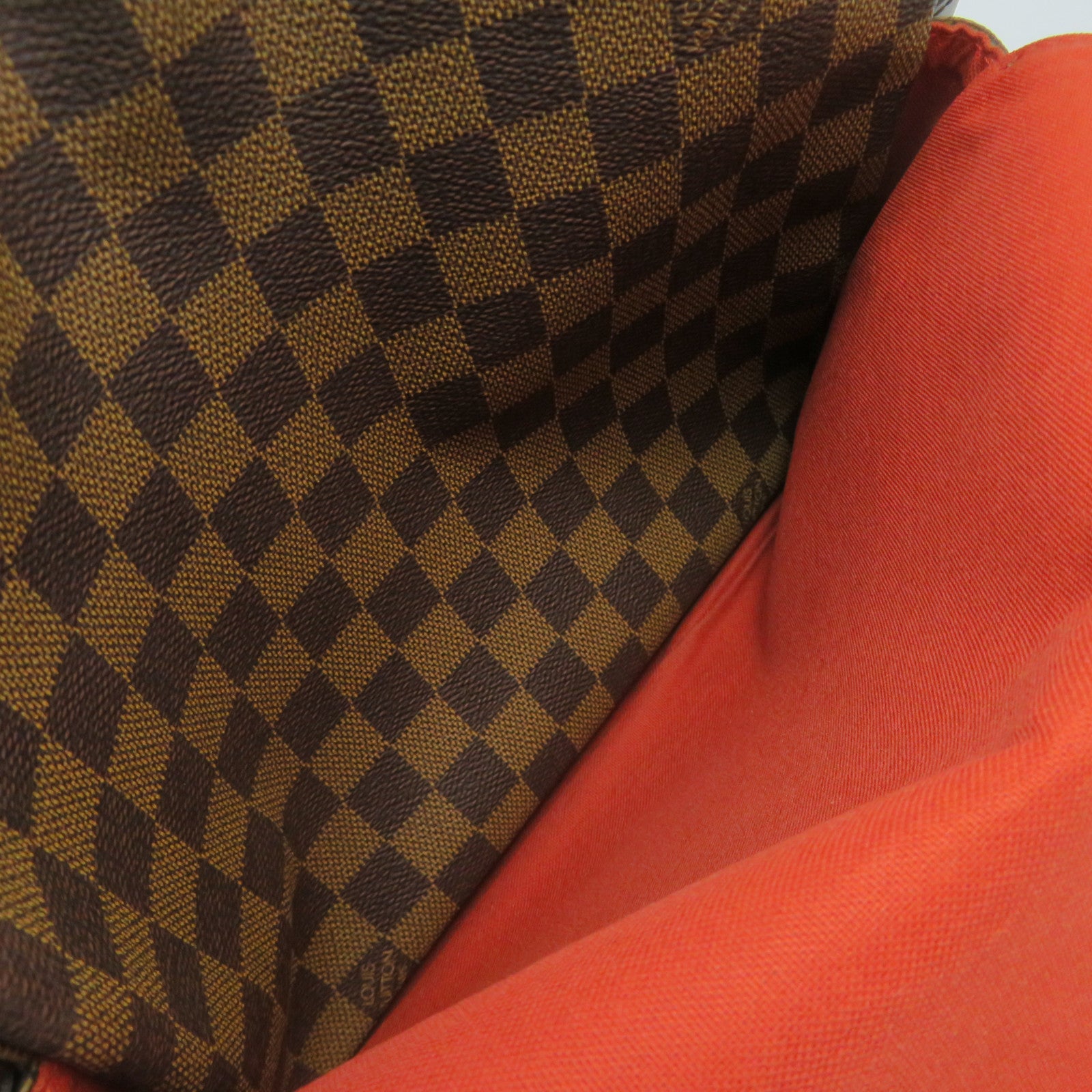 LOUIS VUITTON Damier Naviglio Shoulder Bag brown