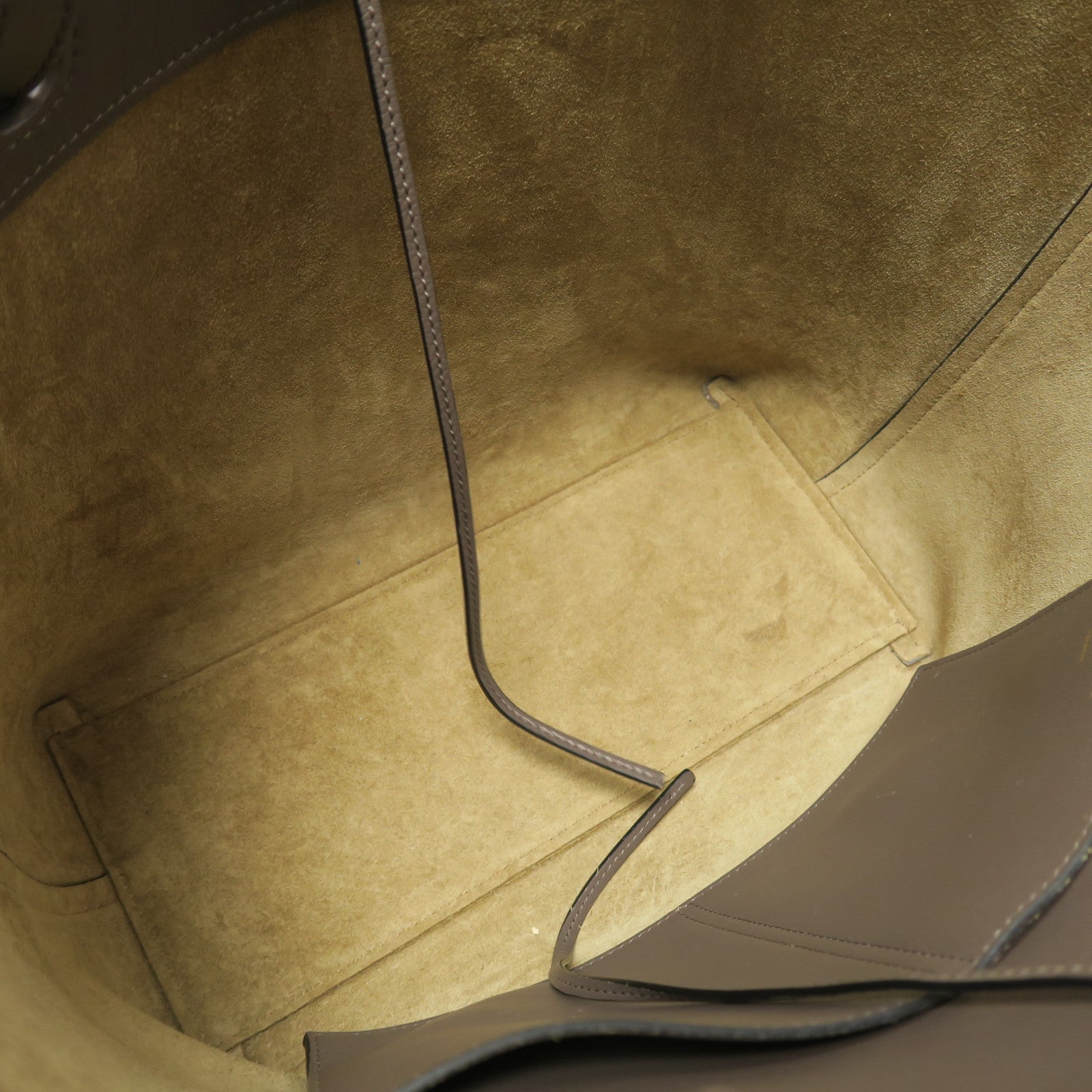 LOEWE 牛皮皮革Shoulder Bag手挽肩背兩用袋啡色