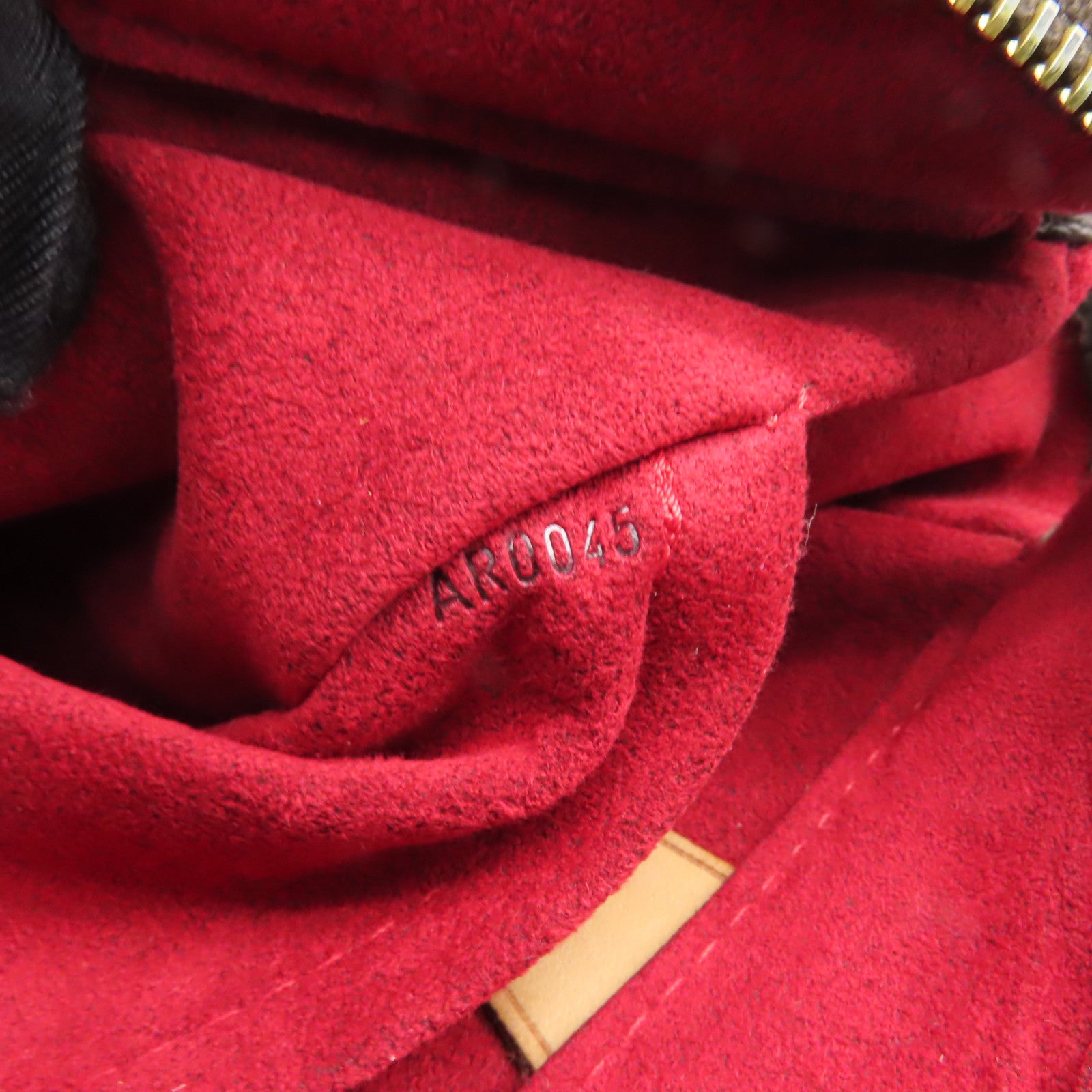LOUIS VUITTON Monogram Viva Cite GM金扣肩背袋棕色