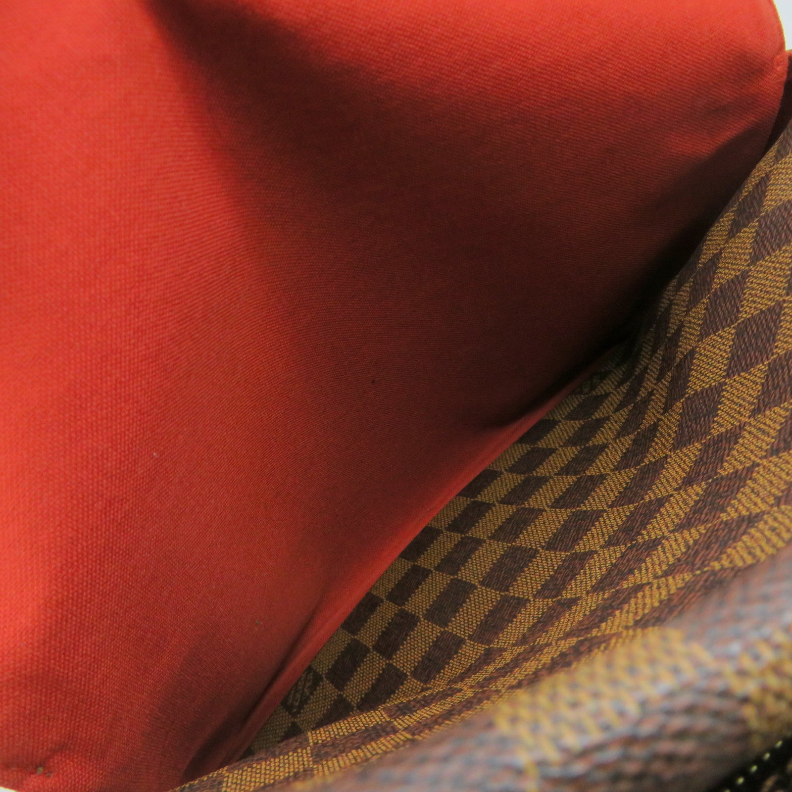 LOUIS VUITTON Damier Naviglio Shoulder Bag brown