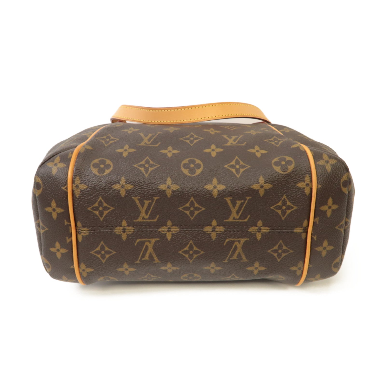 LOUIS VUITTON Monogram Totally PM金扣肩背袋啡色