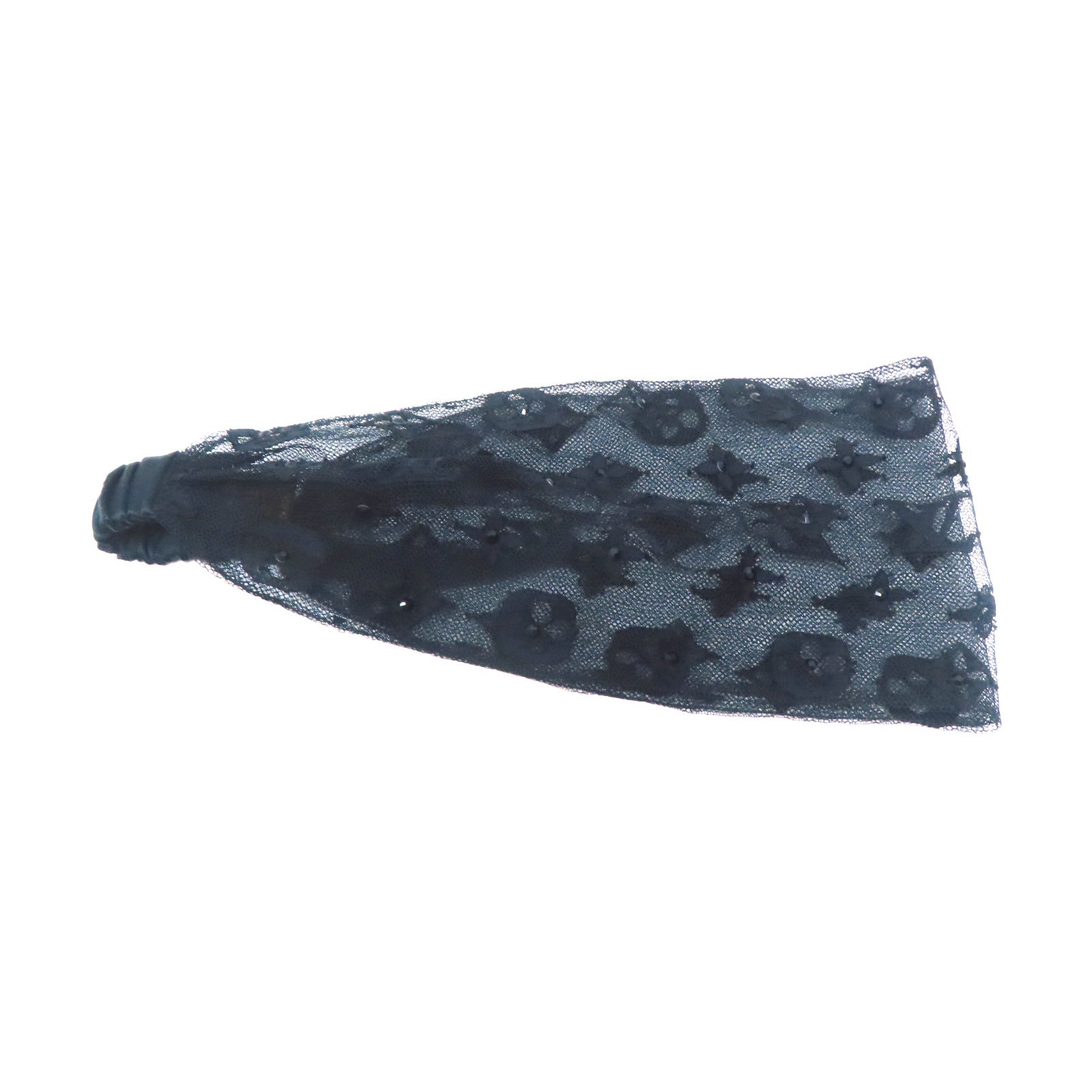 LOUIS VUITTON 棉質/聚醯胺Hair Band髮帶黑色