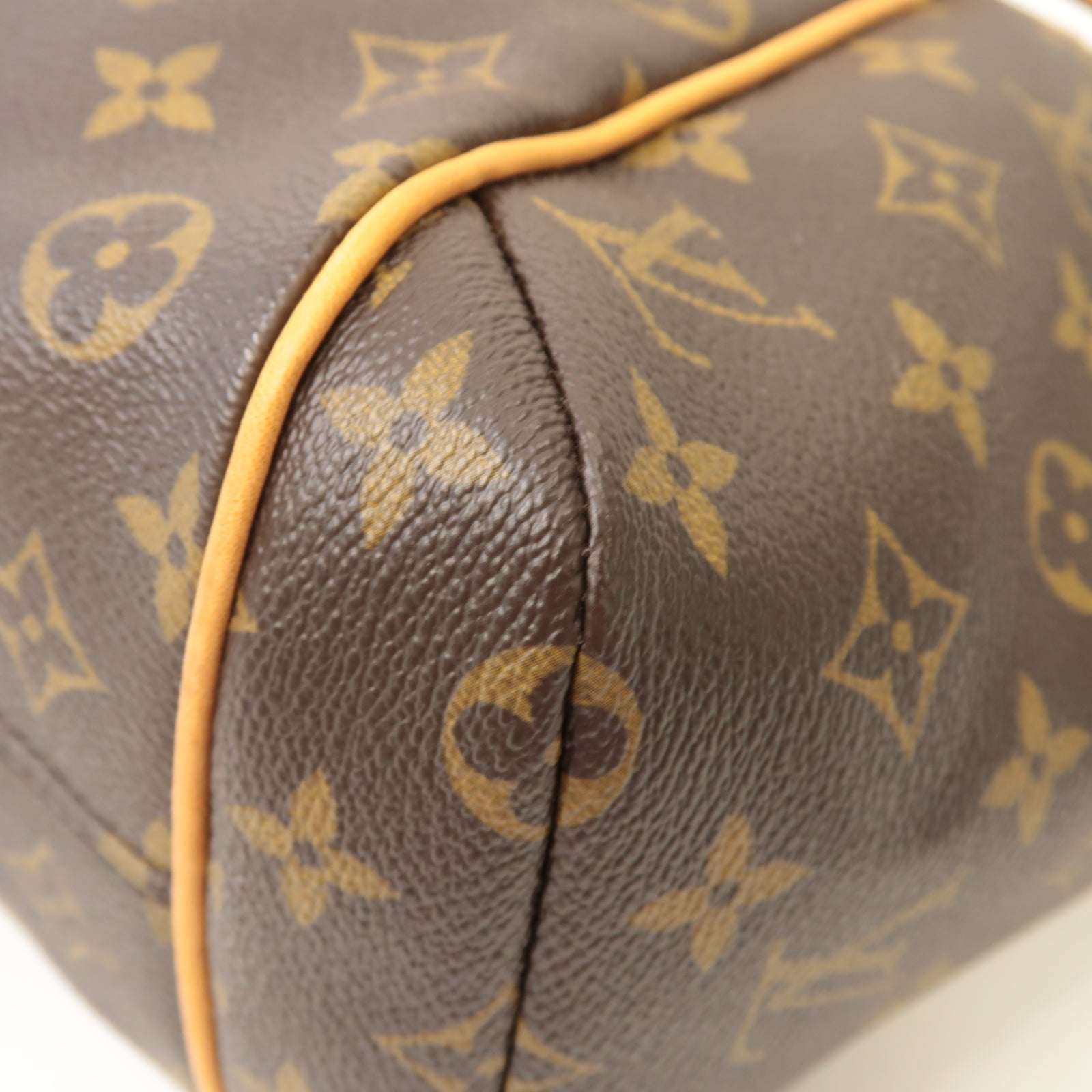 LOUIS VUITTON Monogram Totally PM金扣肩背袋啡色