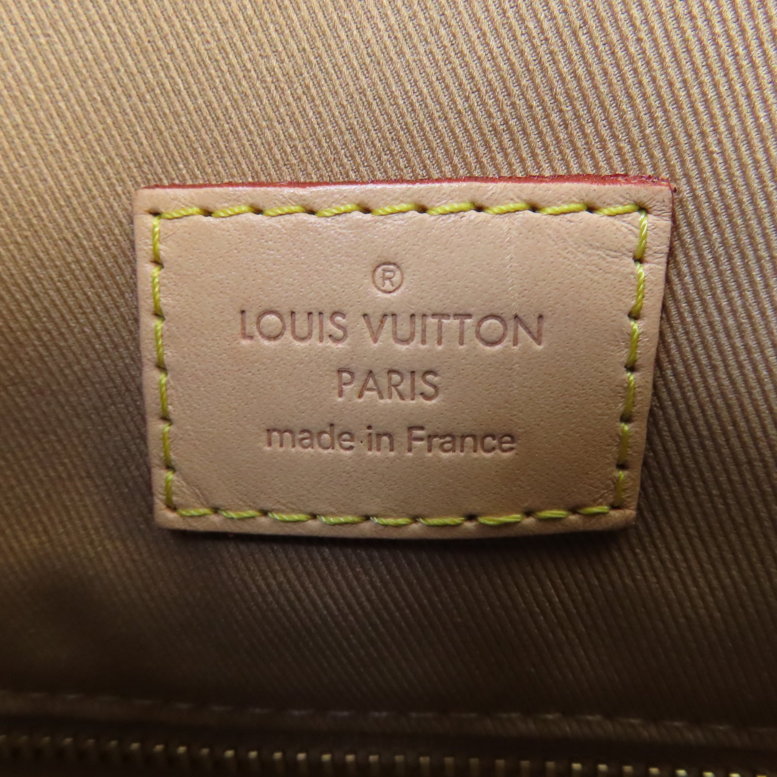 LOUIS VUITTON Monogram Graceful MM金扣肩背袋啡色