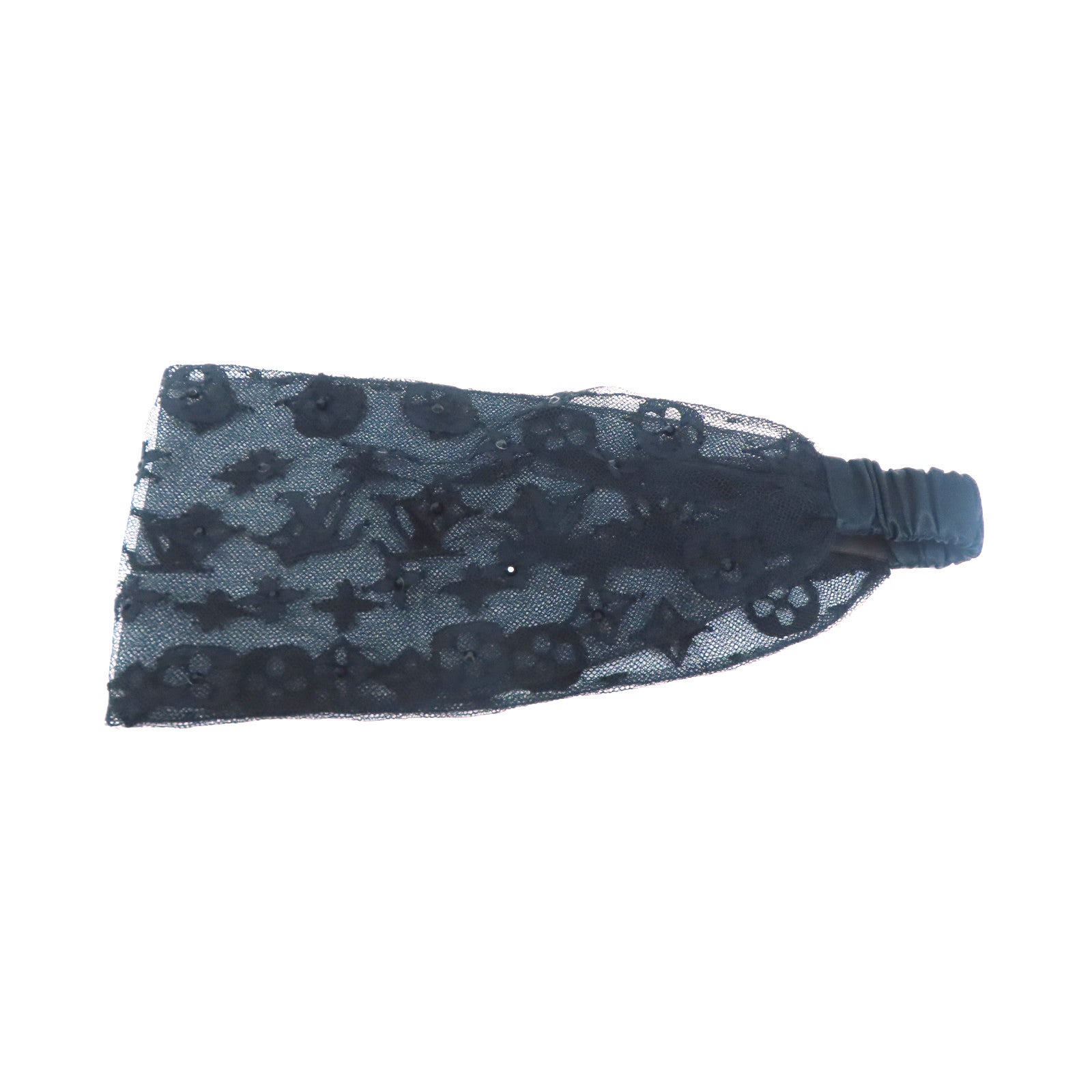 LOUIS VUITTON 棉質/聚醯胺Hair Band髮帶黑色