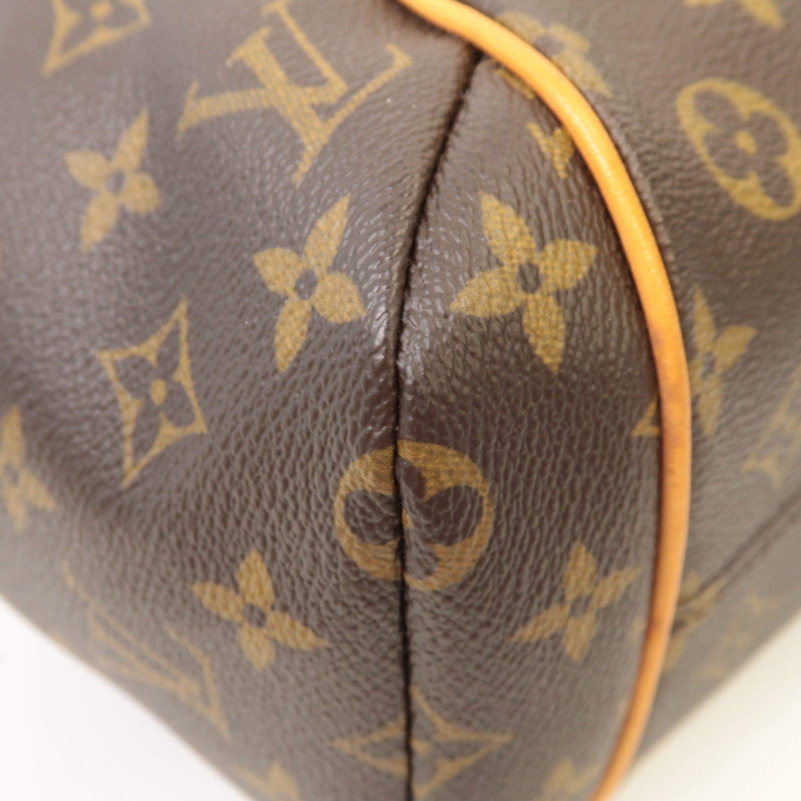 LOUIS VUITTON Monogram Totally PM金扣肩背袋啡色